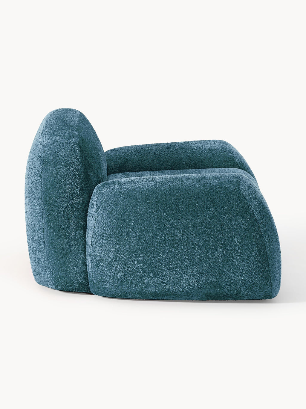 Loungesessel Wolke aus Teddy-Bouclé
