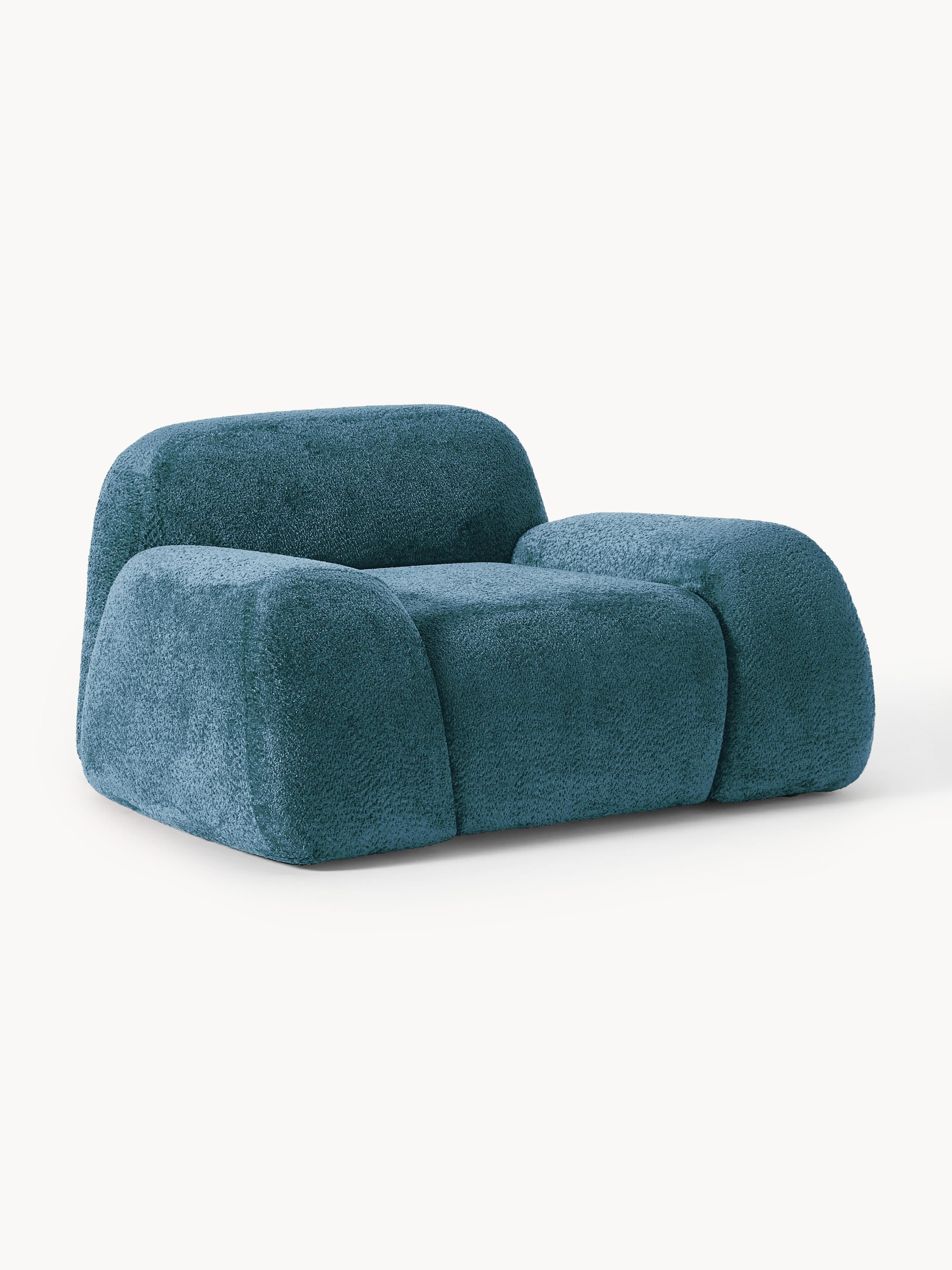 Galeriebild 1 - Loungesessel Wolke aus Teddy-Bouclé
