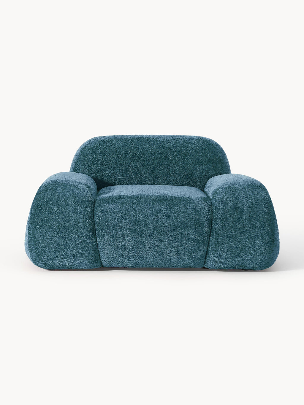 Loungesessel Wolke aus Teddy-Bouclé
