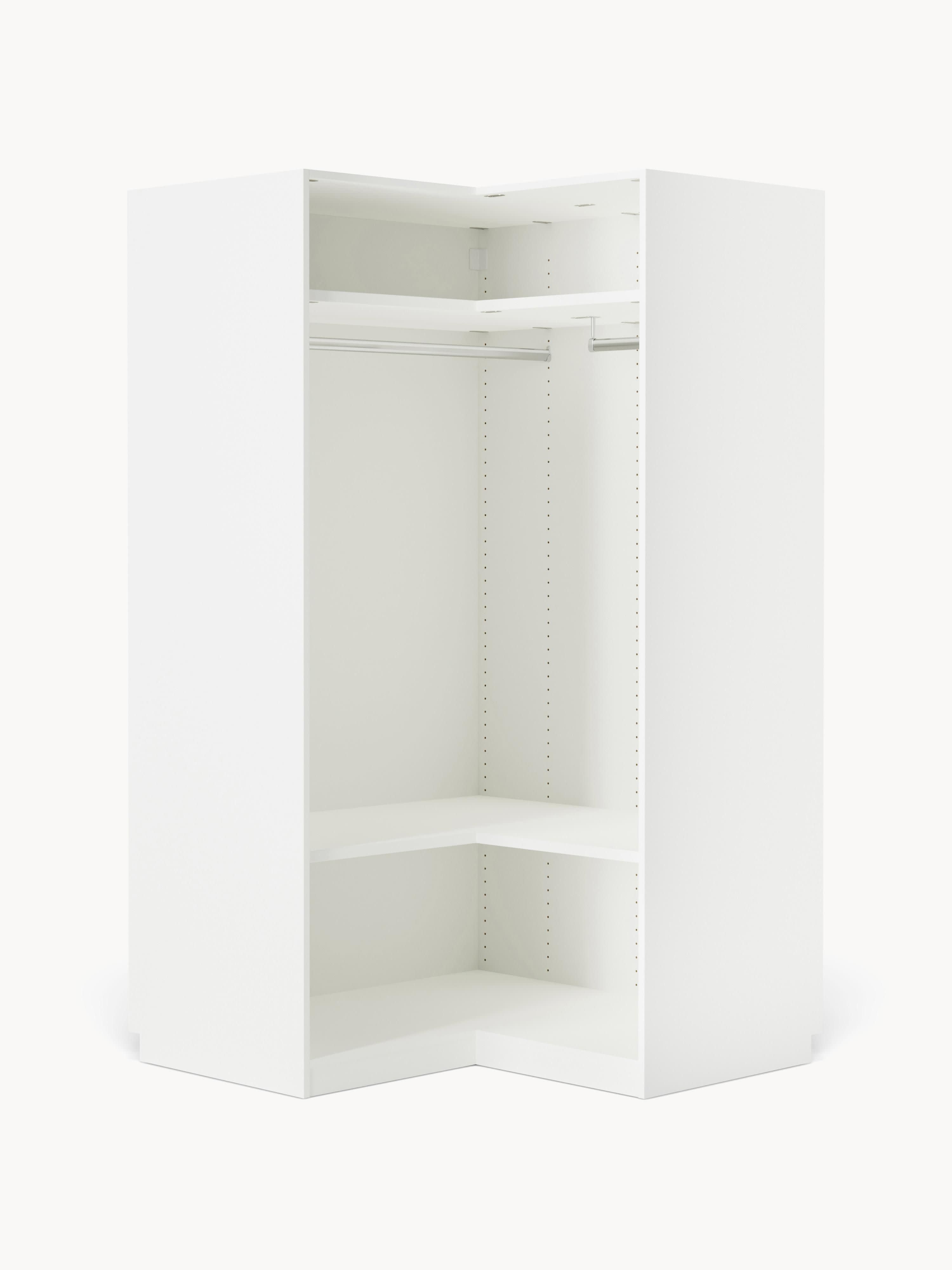 Modularer Eck-Kleiderschrank Charlotte, 115 cm Breite