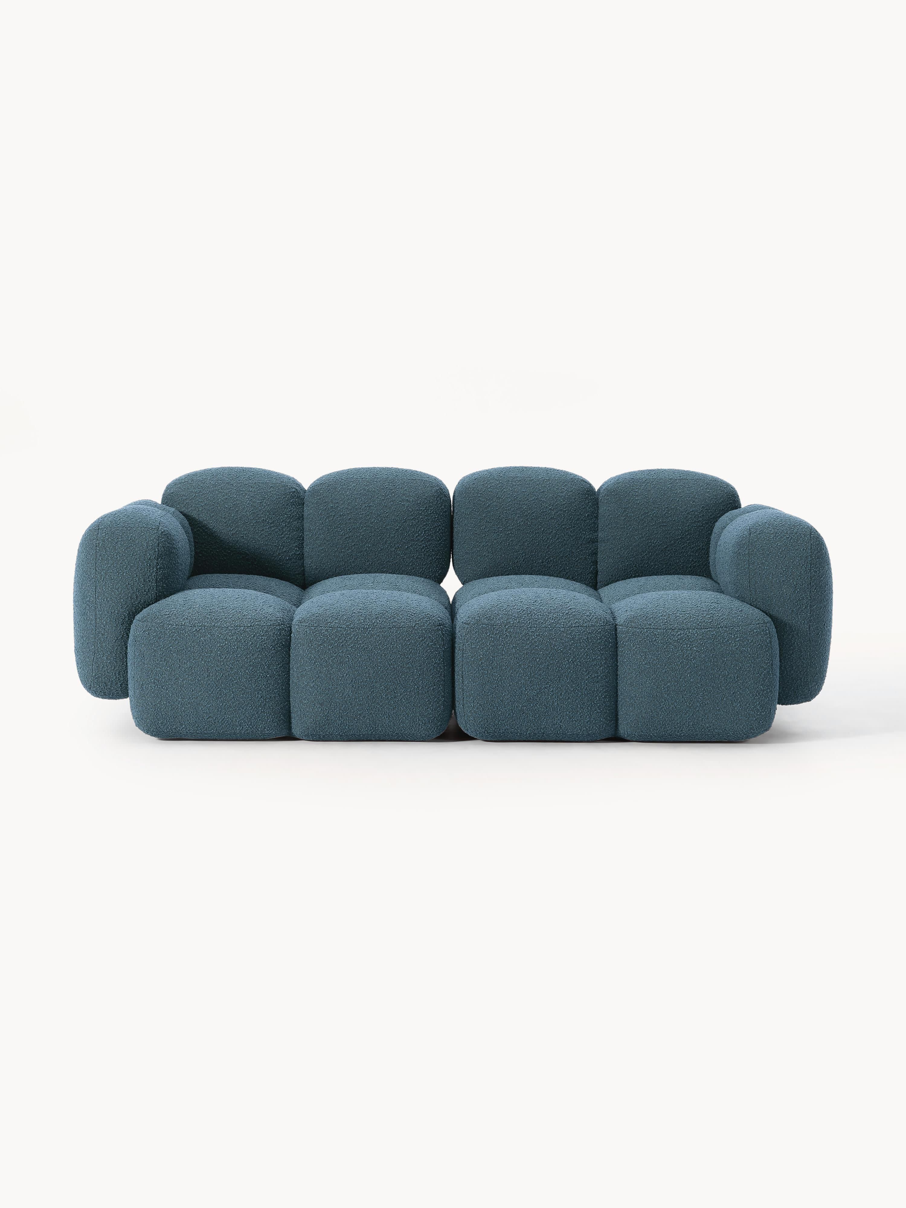 Galeriebild 1 - Modulares Sofa Tayla (3-Sitzer) aus Bouclé