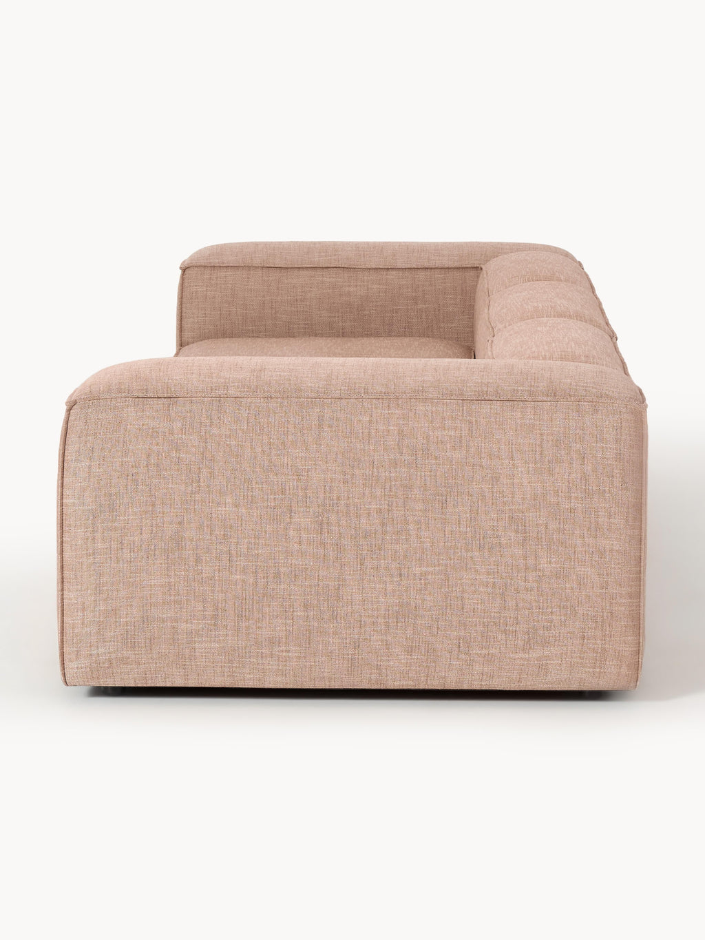 Modulares Sofa Lennon (4-Sitzer) aus Leinen-Mix