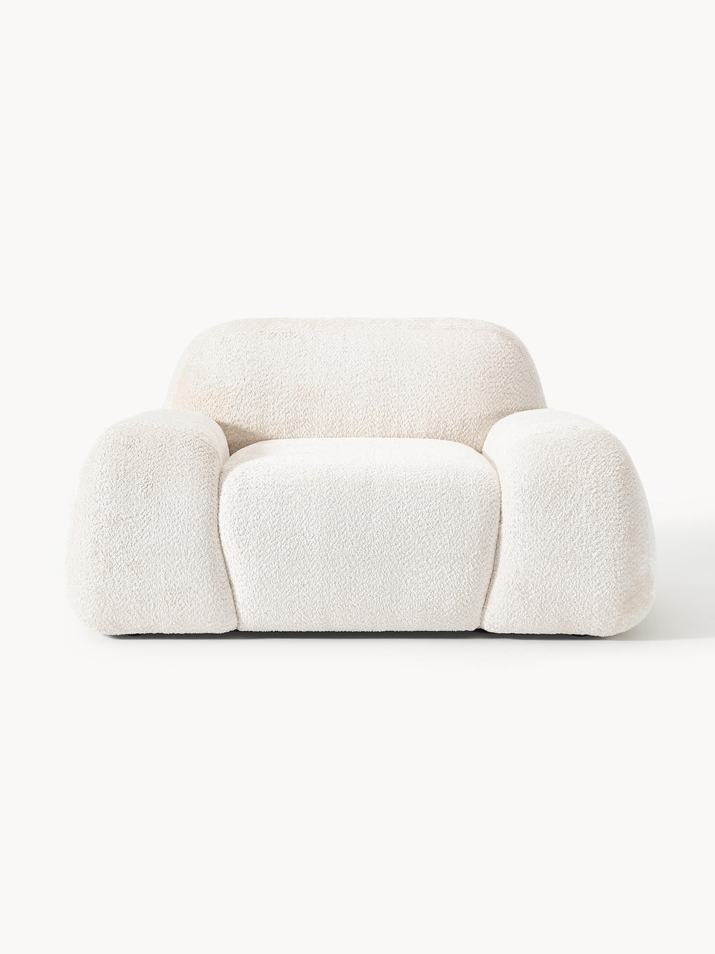 Loungesessel Wolke aus Teddy-Bouclé