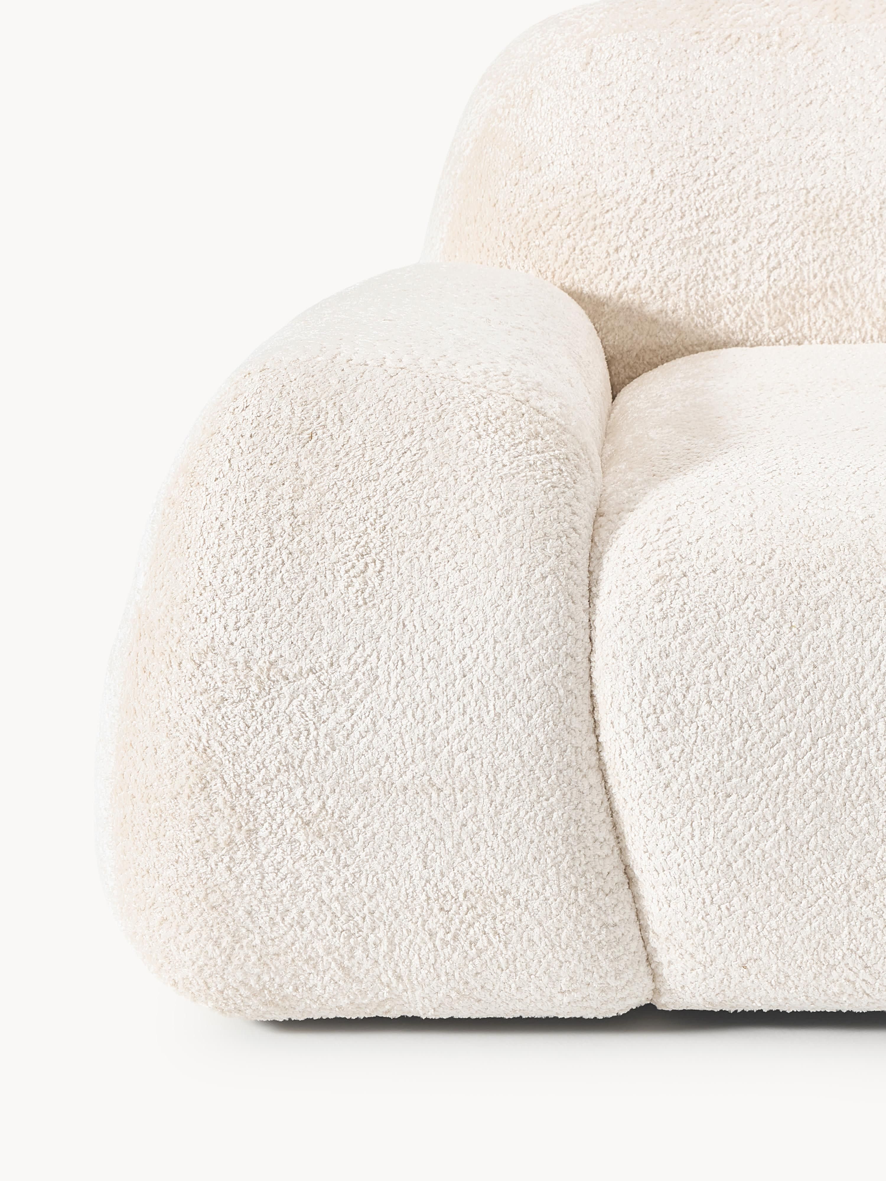 Loungesessel Wolke aus Teddy-Bouclé