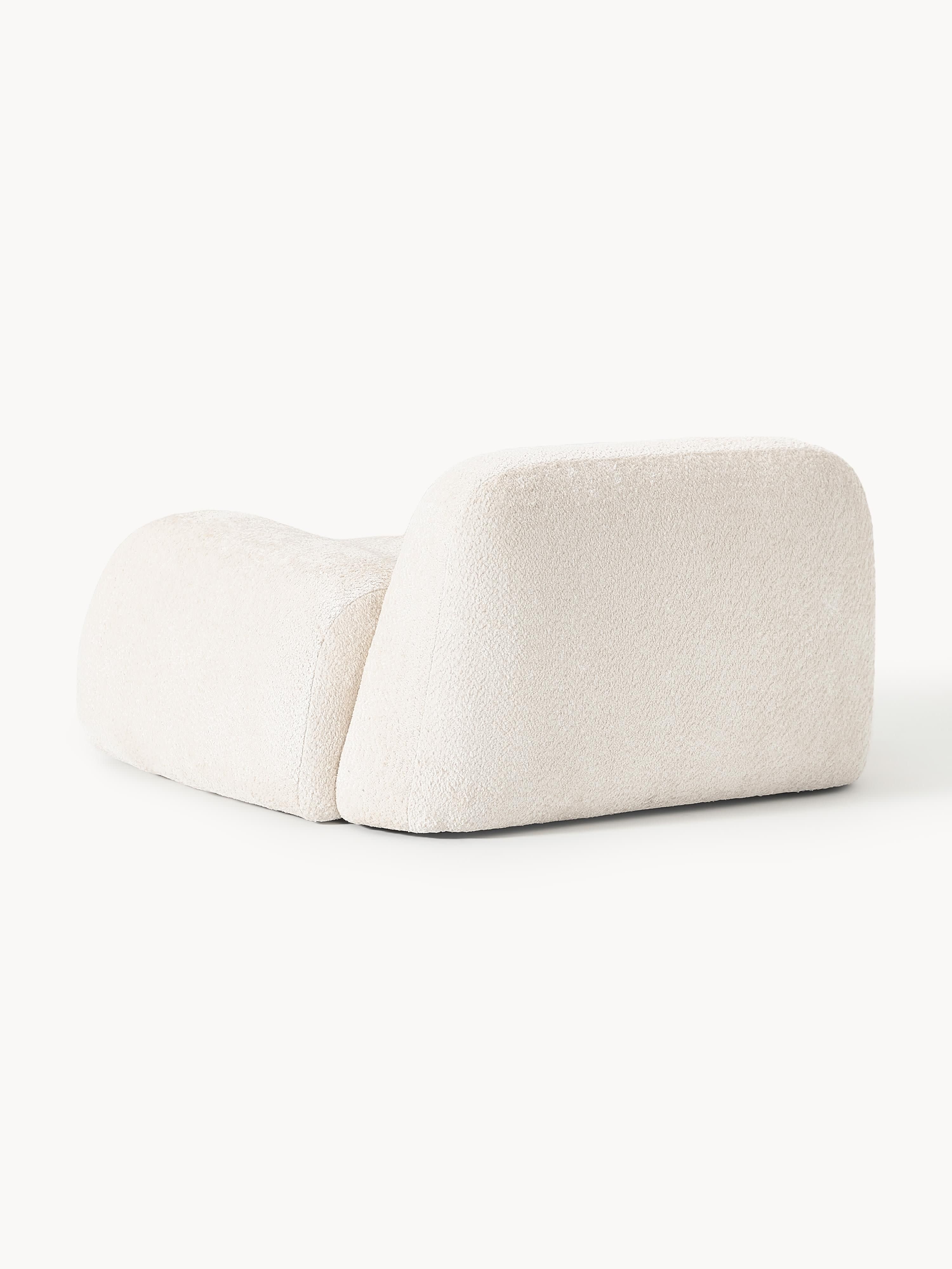 Loungesessel Wolke aus Teddy-Bouclé