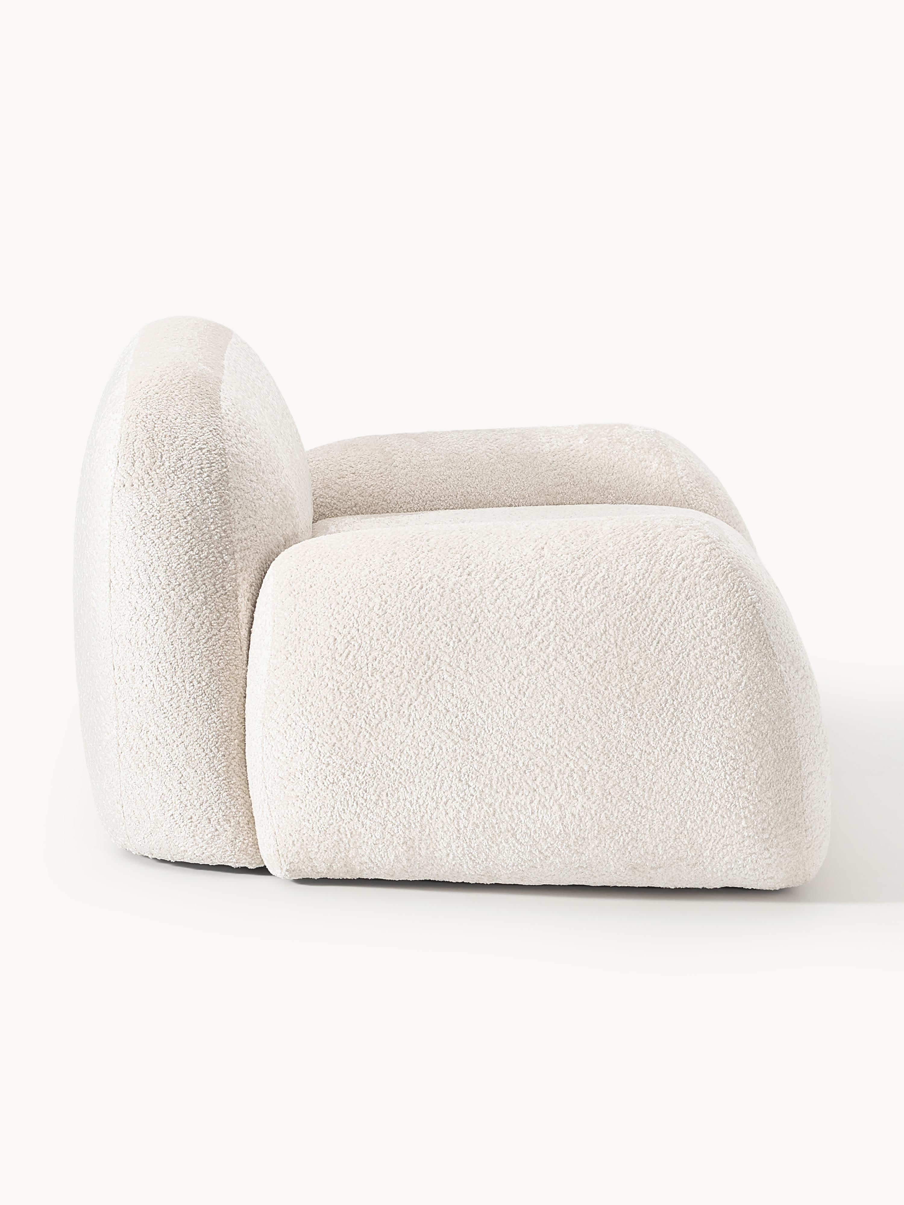 Loungesessel Wolke aus Teddy-Bouclé