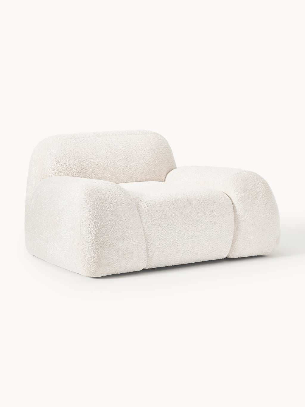 Galeriebild 1 - Loungesessel Wolke aus Teddy-Bouclé