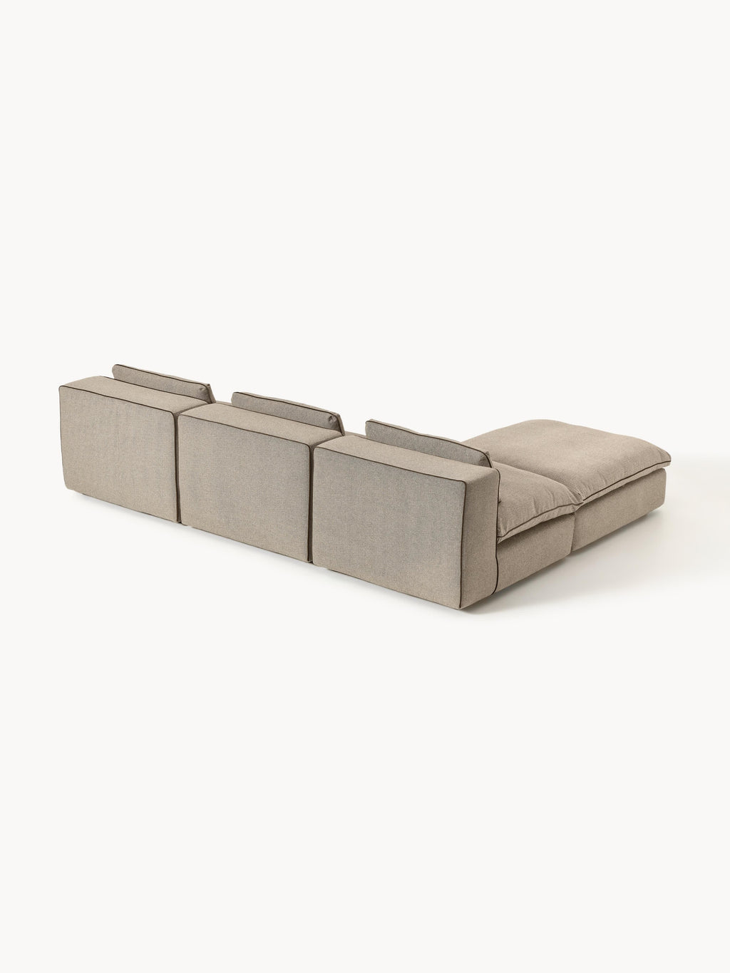 Modulares Sofa Felix mit Hocker (links/rechts)
