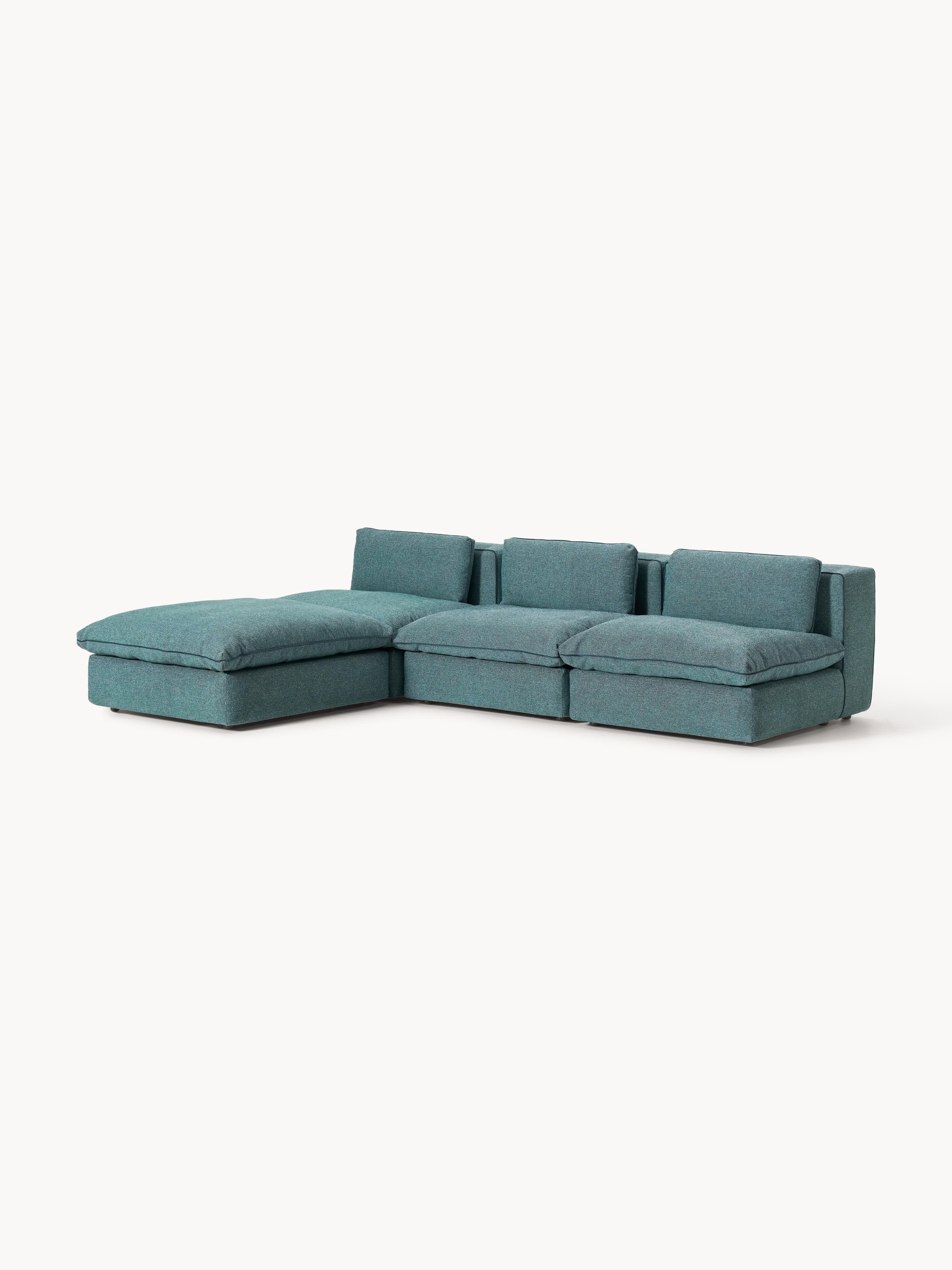 Modulares Sofa Felix mit Hocker (links/rechts)