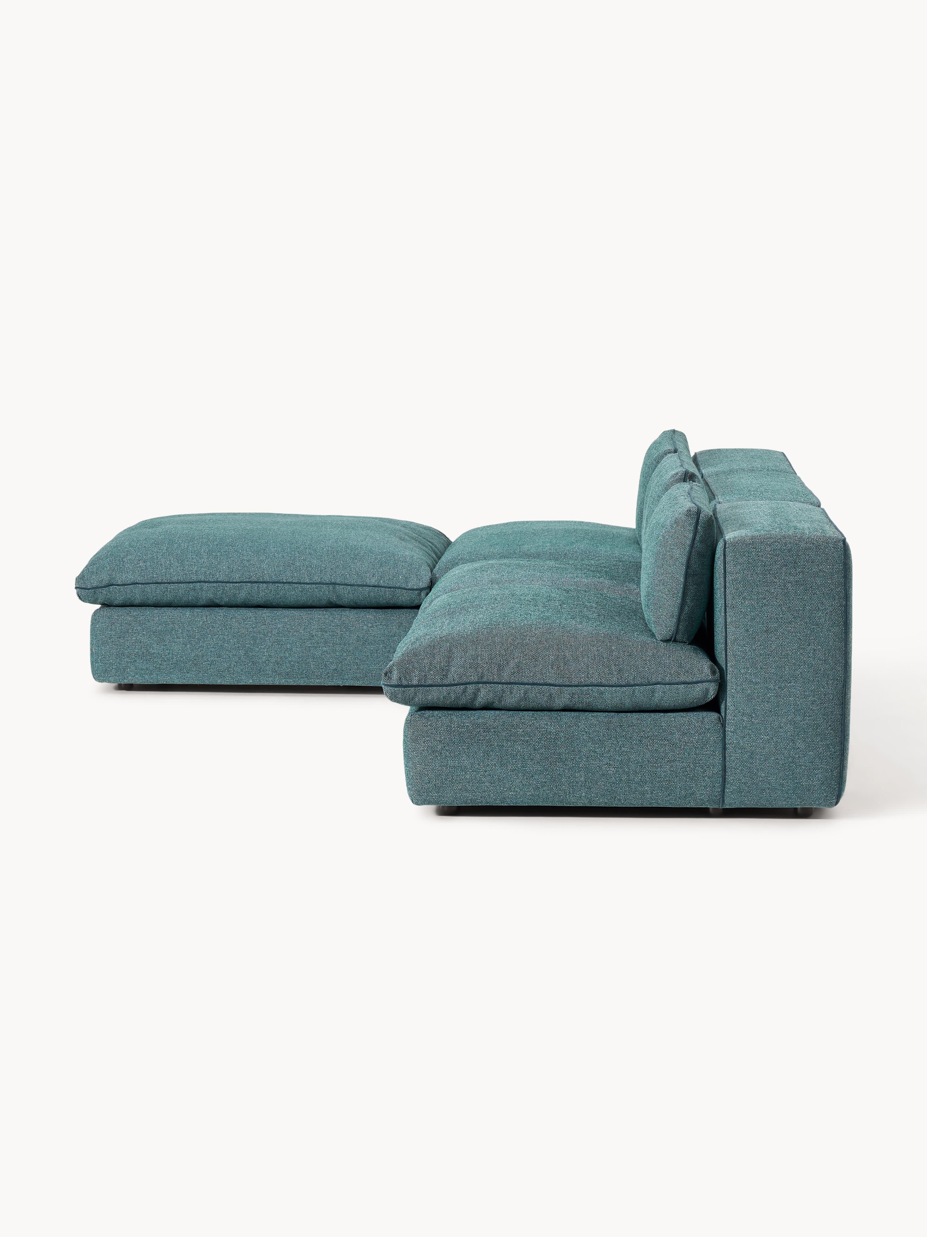 Modulares Sofa Felix mit Hocker (links/rechts)