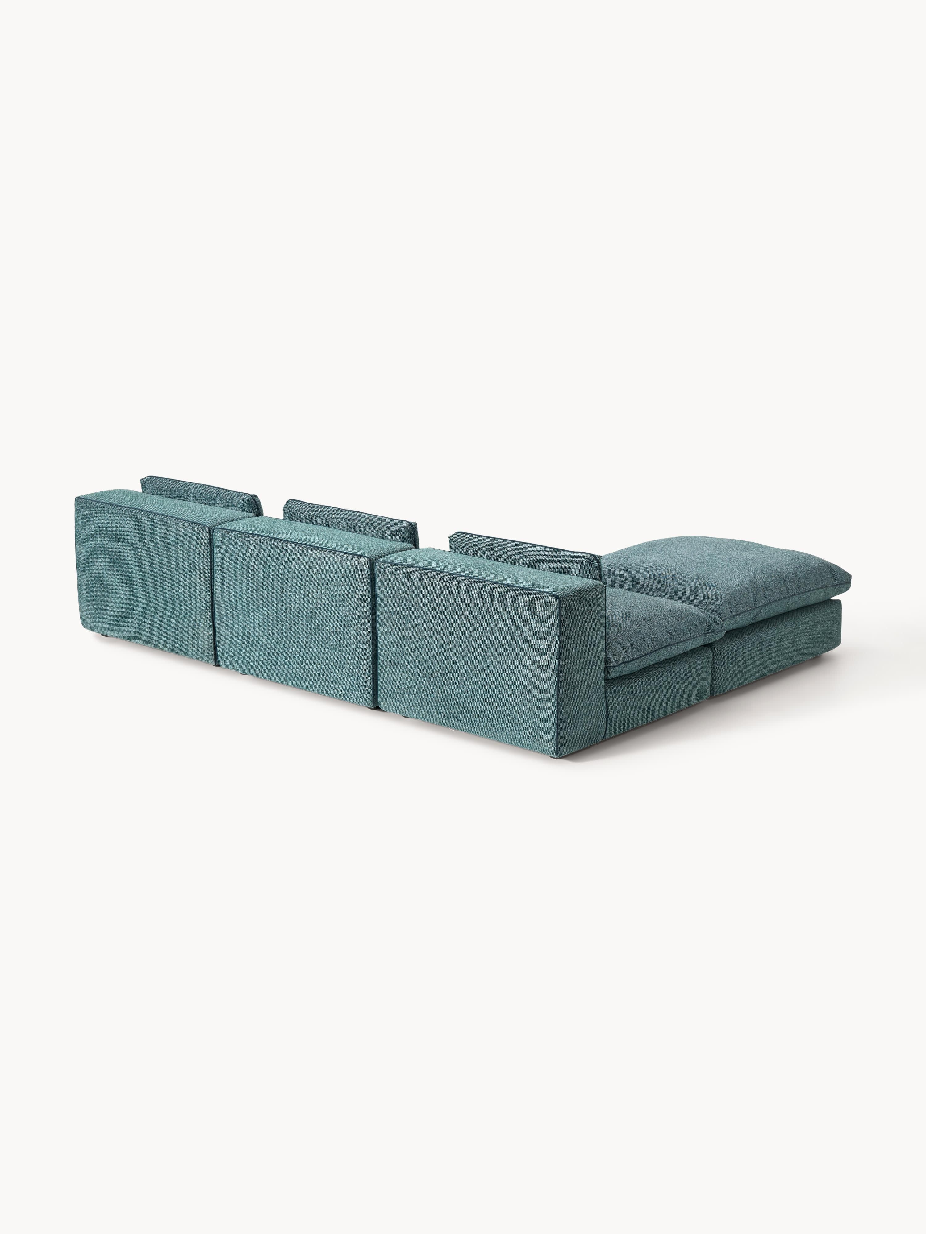 Modulares Sofa Felix mit Hocker (links/rechts)