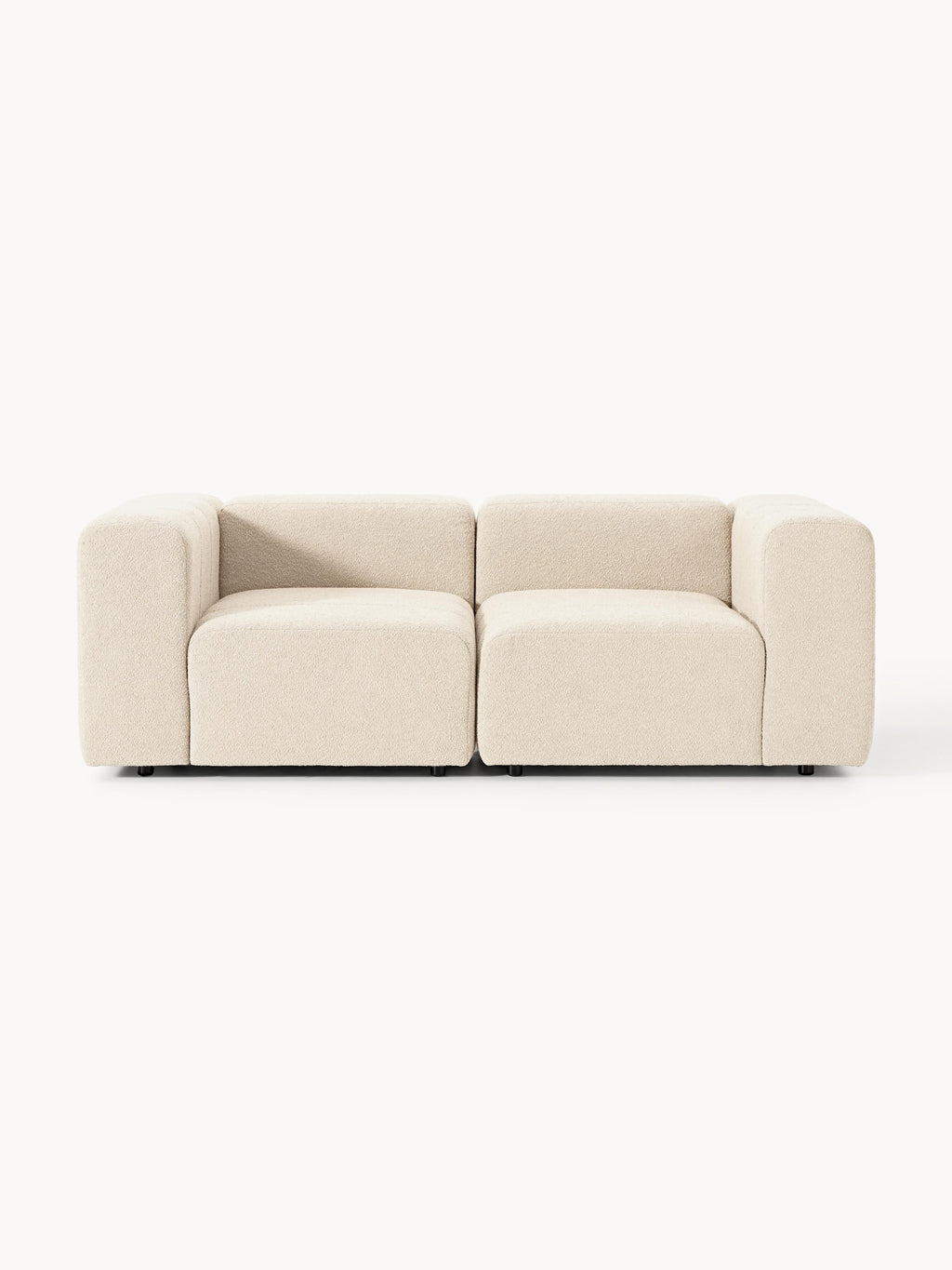 Galeriebild 1 - Modulares Bouclé-Sofa Lena (3-Sitzer)