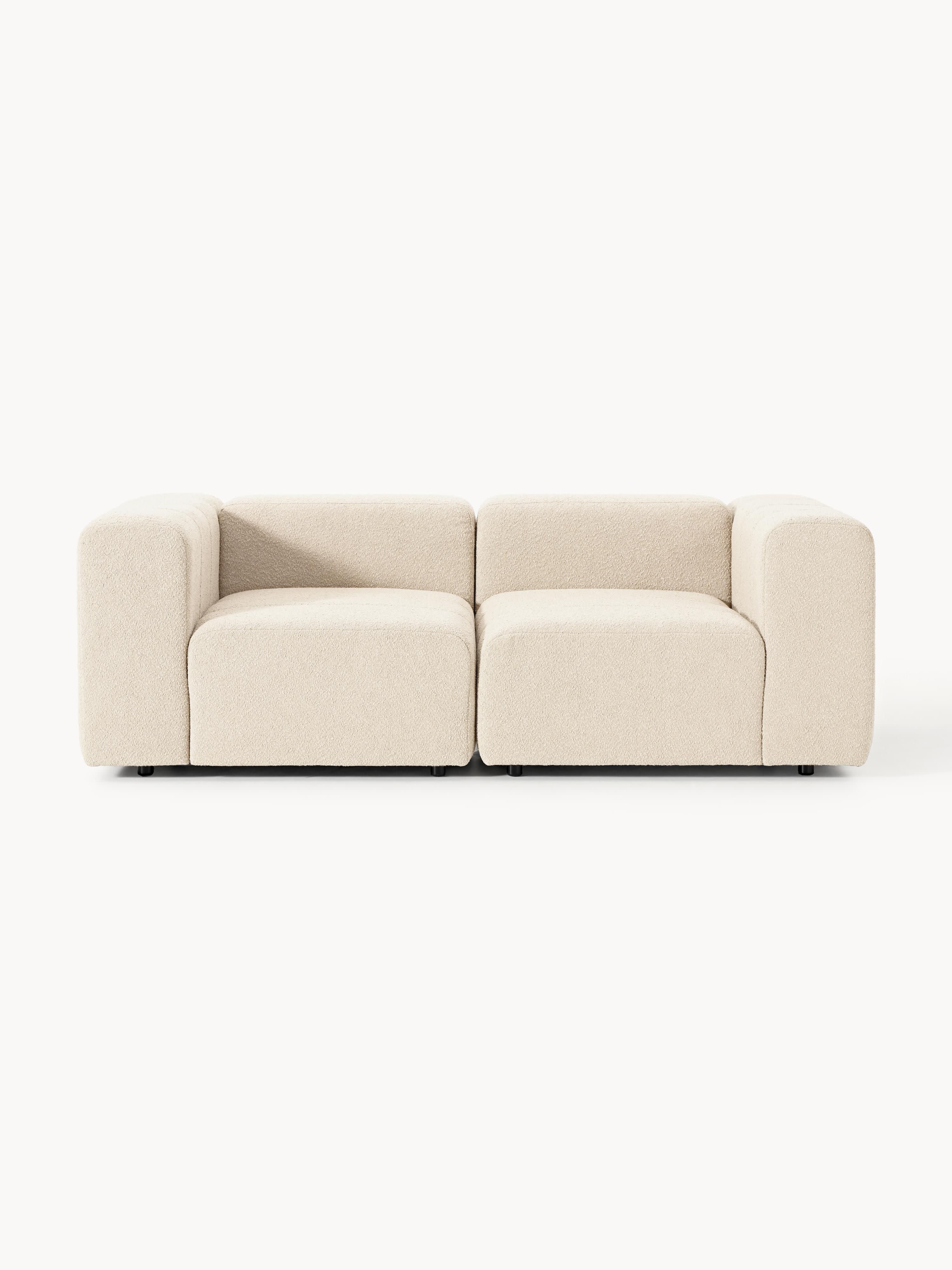Galeriebild 1 - Modulares Bouclé-Sofa Lena (3-Sitzer)