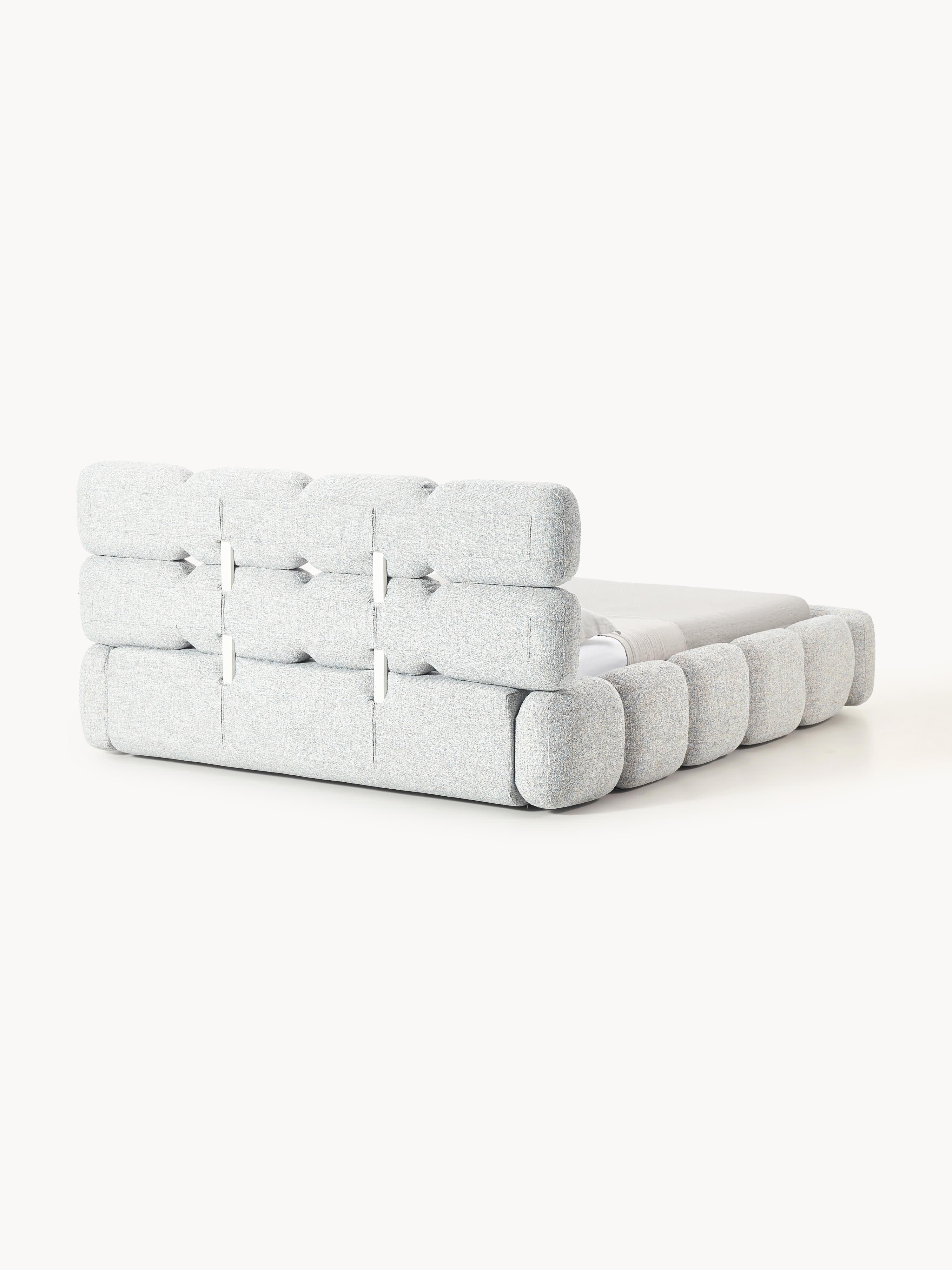 Polsterbett Tayla aus Bouclé