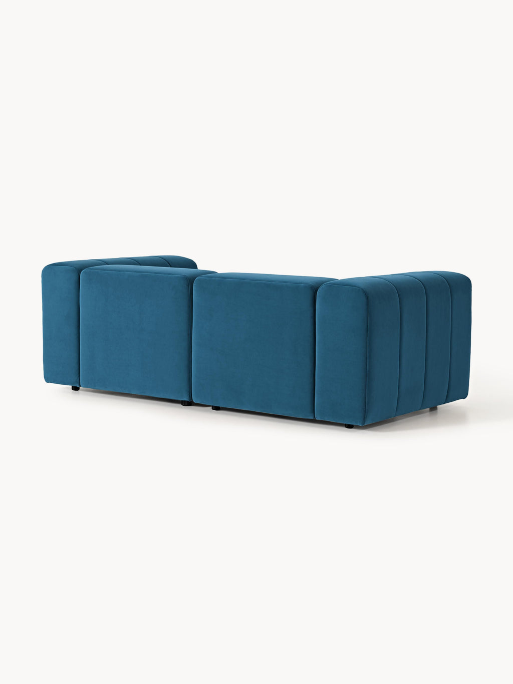 Modulares Samt-Sofa Lena (3-Sitzer)