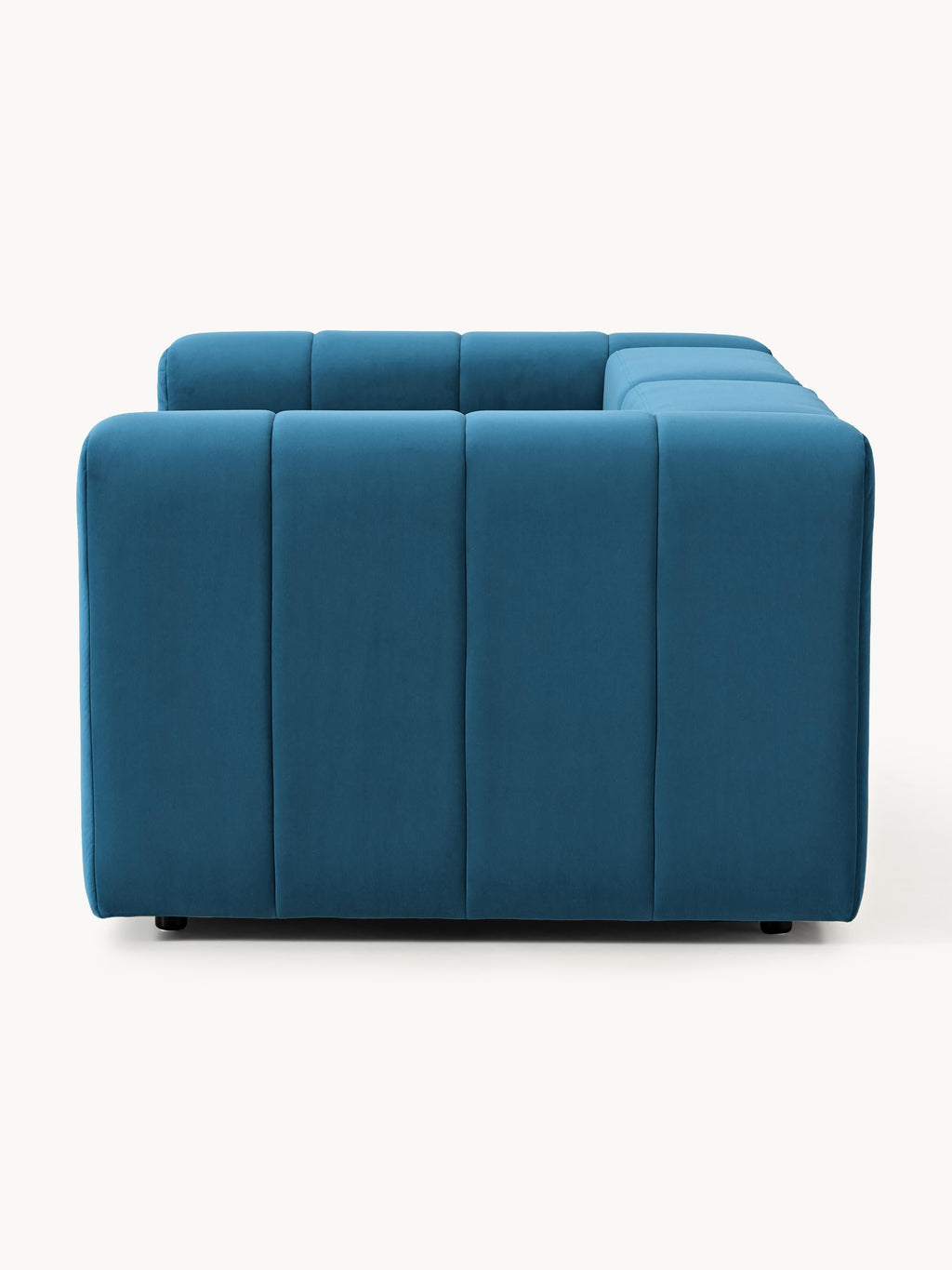 Modulares Samt-Sofa Lena (3-Sitzer)