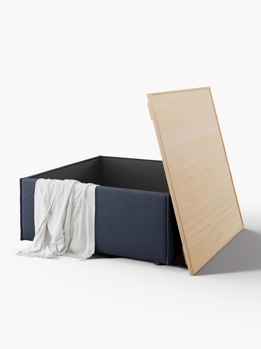 Sofa-Hocker Lennon mit Stauraum