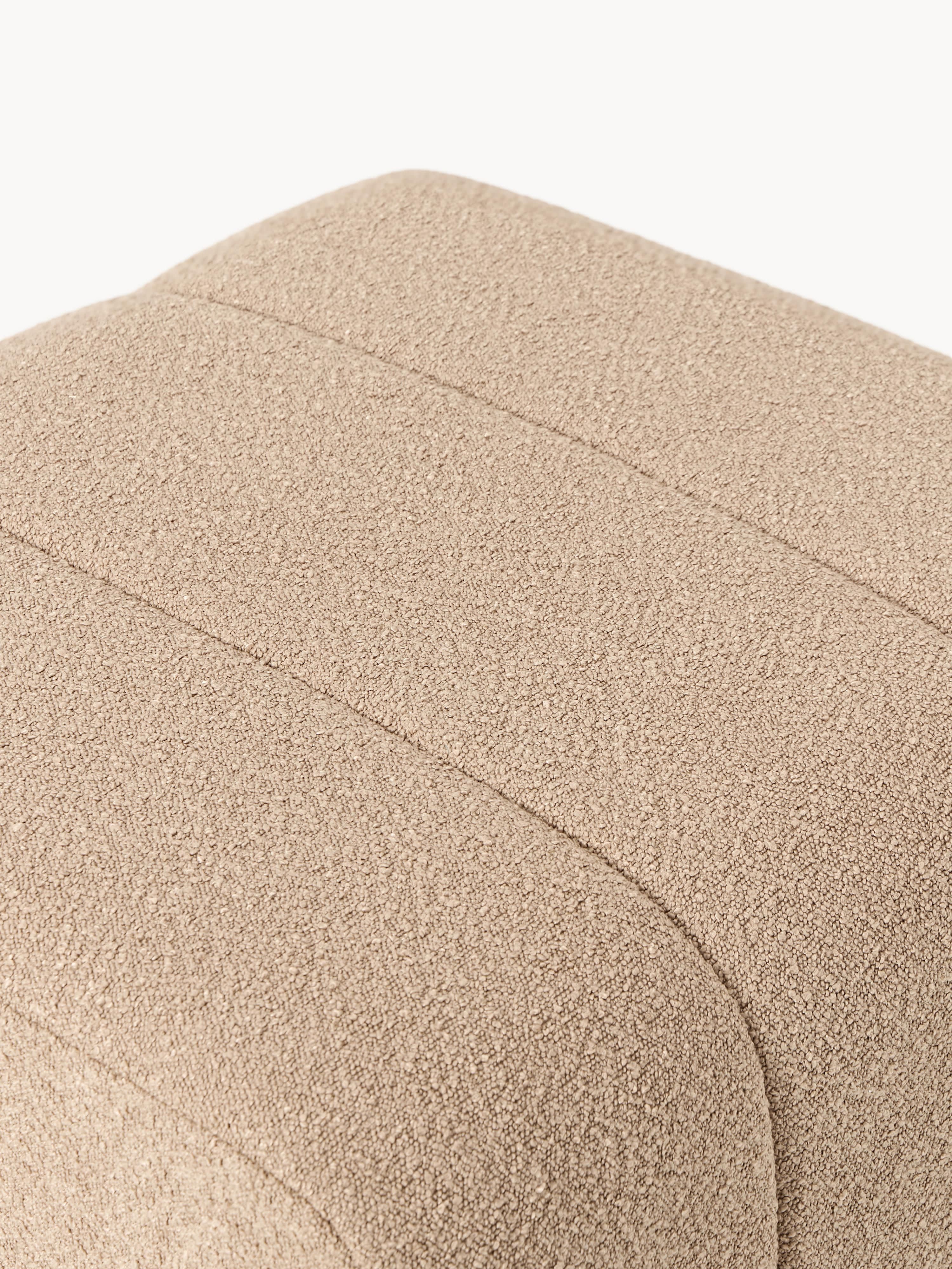 Bouclé-Sofa-Hocker Lena