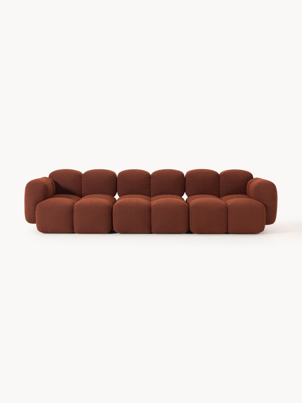 Galeriebild 1 - Modulares Sofa Tayla (4-Sitzer) aus Bouclé