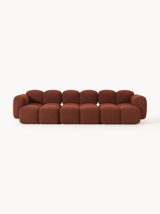 Galeriebild 1 - Modulares Sofa Tayla (4-Sitzer) aus Bouclé