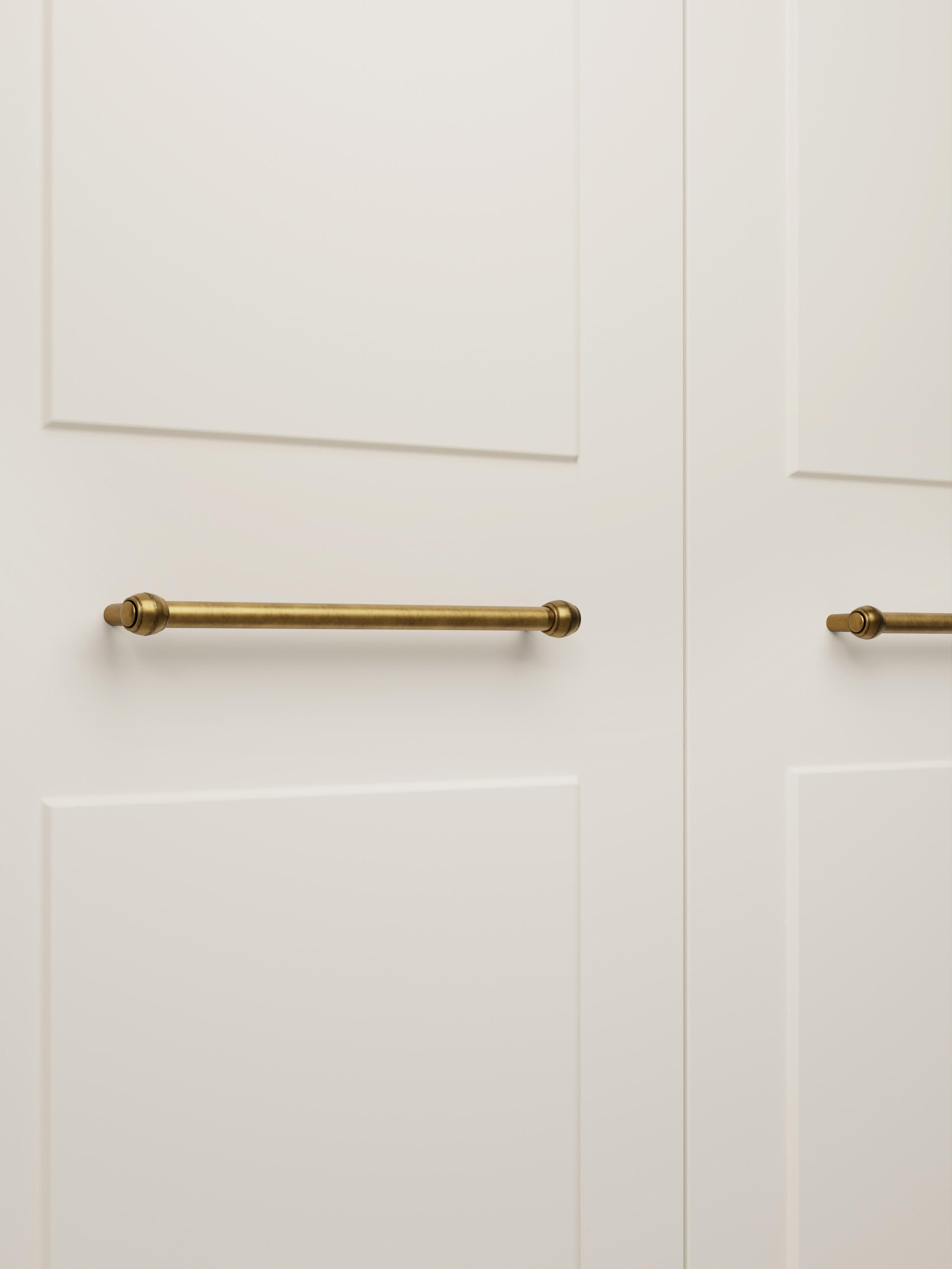Modularer Drehtürenschrank Charlotte, 250 cm Breite, in verschiedenen Größen