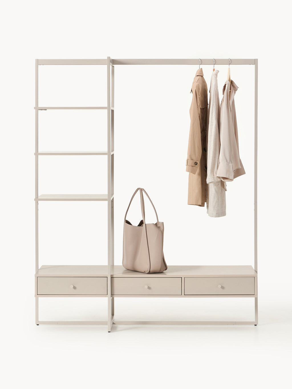 Offener Kleiderschrank Pacey