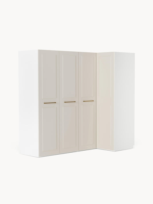 Galeriebild 1 - Modularer Eck-Kleiderschrank Charlotte