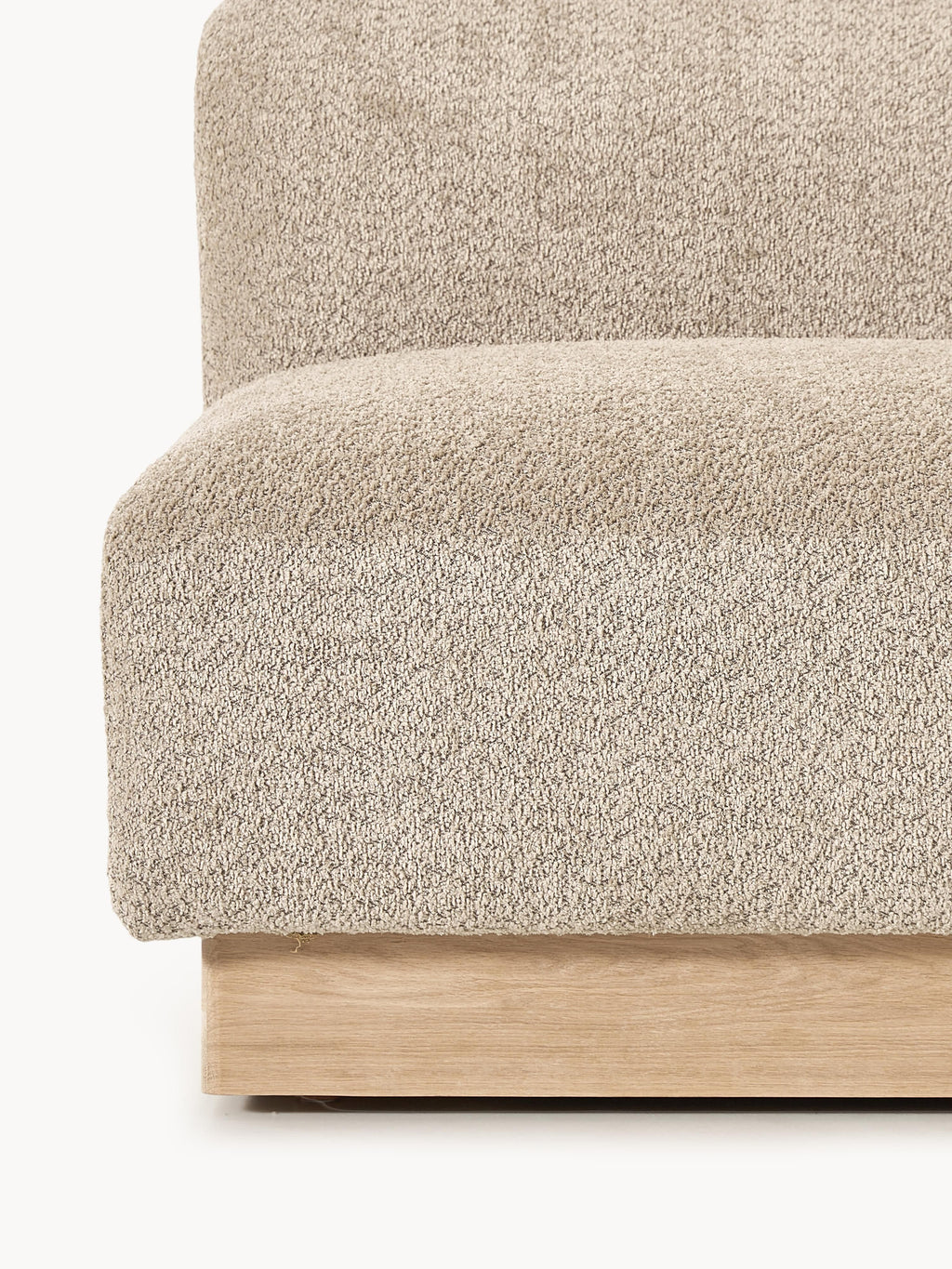 Mittelmodul Natalie aus Teddy-Bouclé