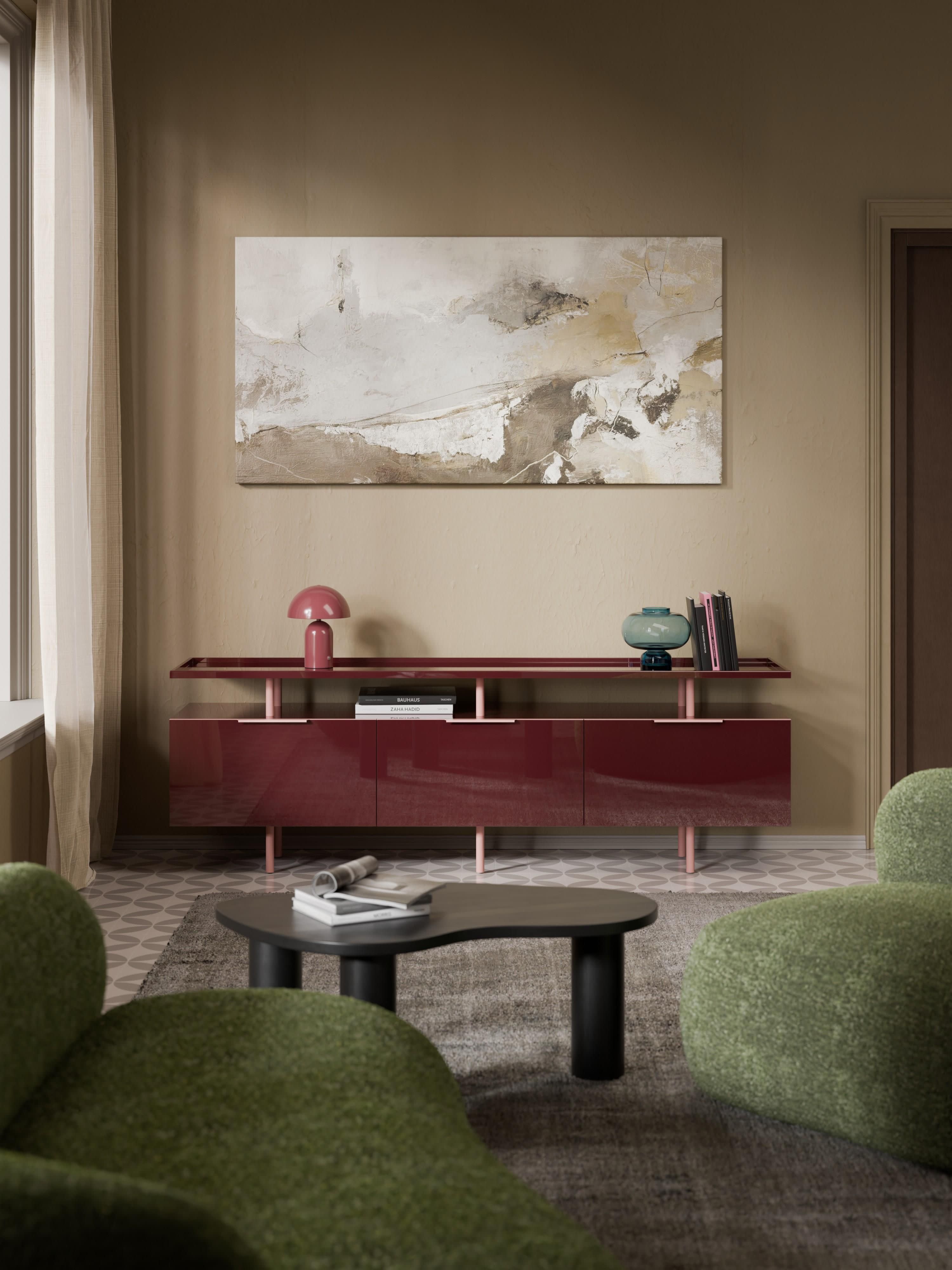 Hochglanz-Sideboard Lennie