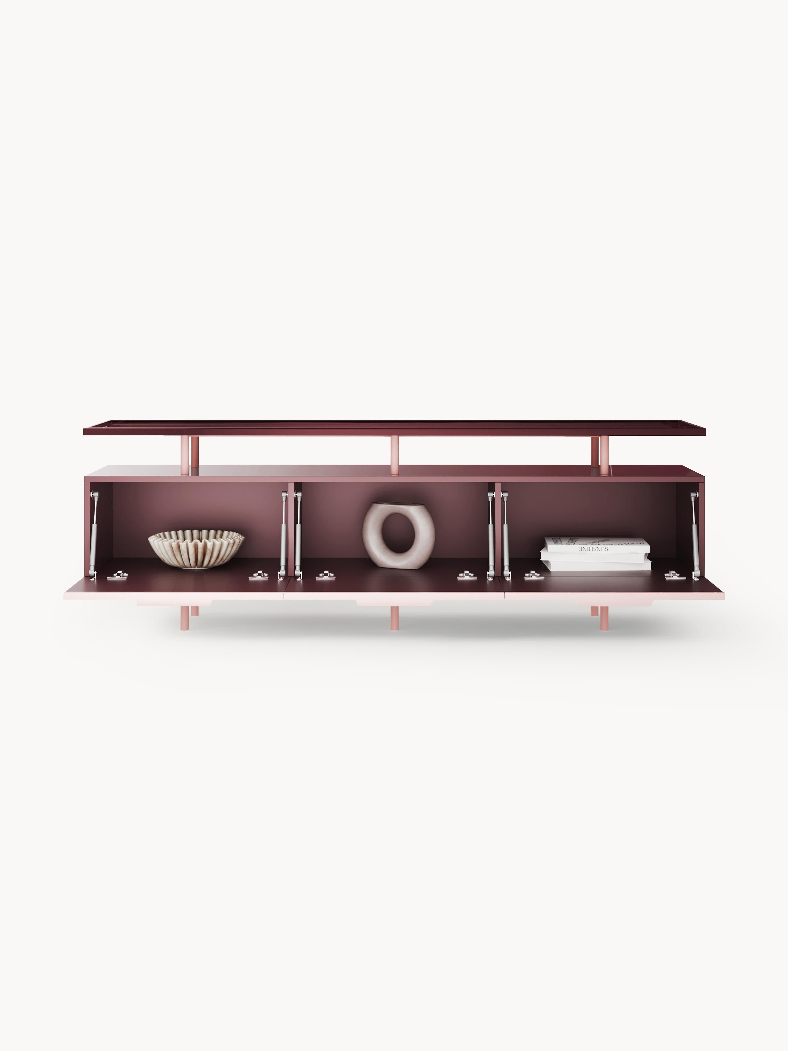 Hochglanz-Sideboard Lennie