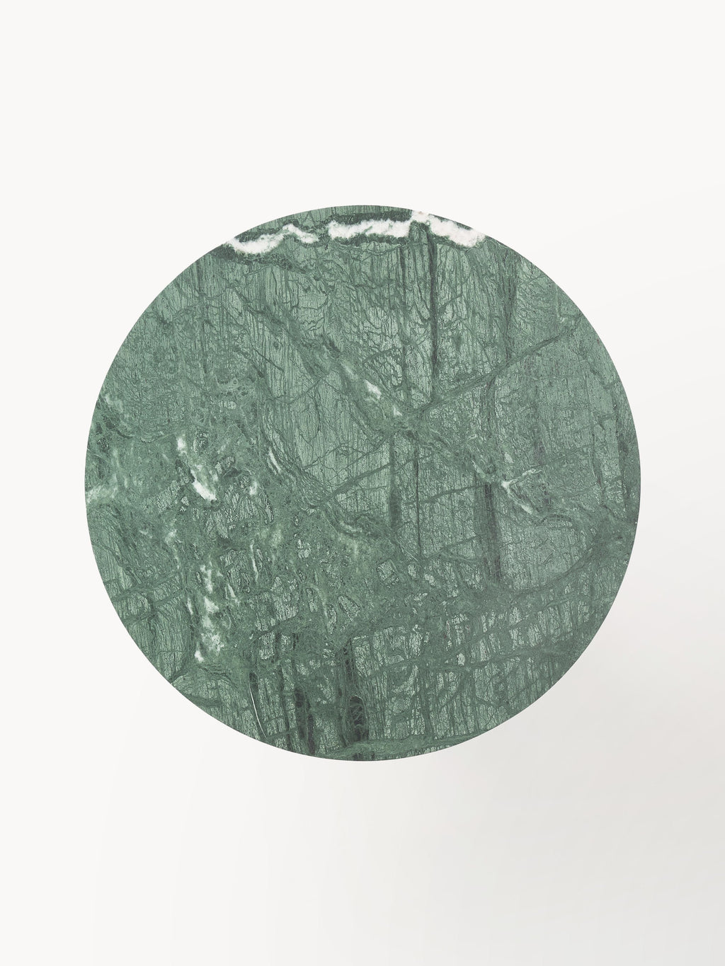 Runder Esstisch Noam mit Marmor-Tischplatte, Ø 120 cm