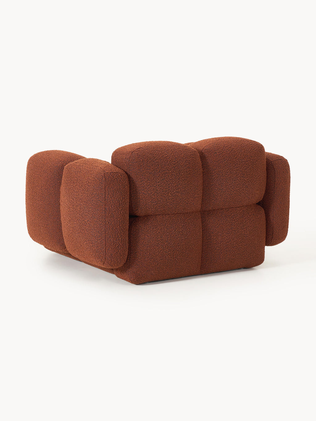 Loungesessel Tayla aus Bouclé