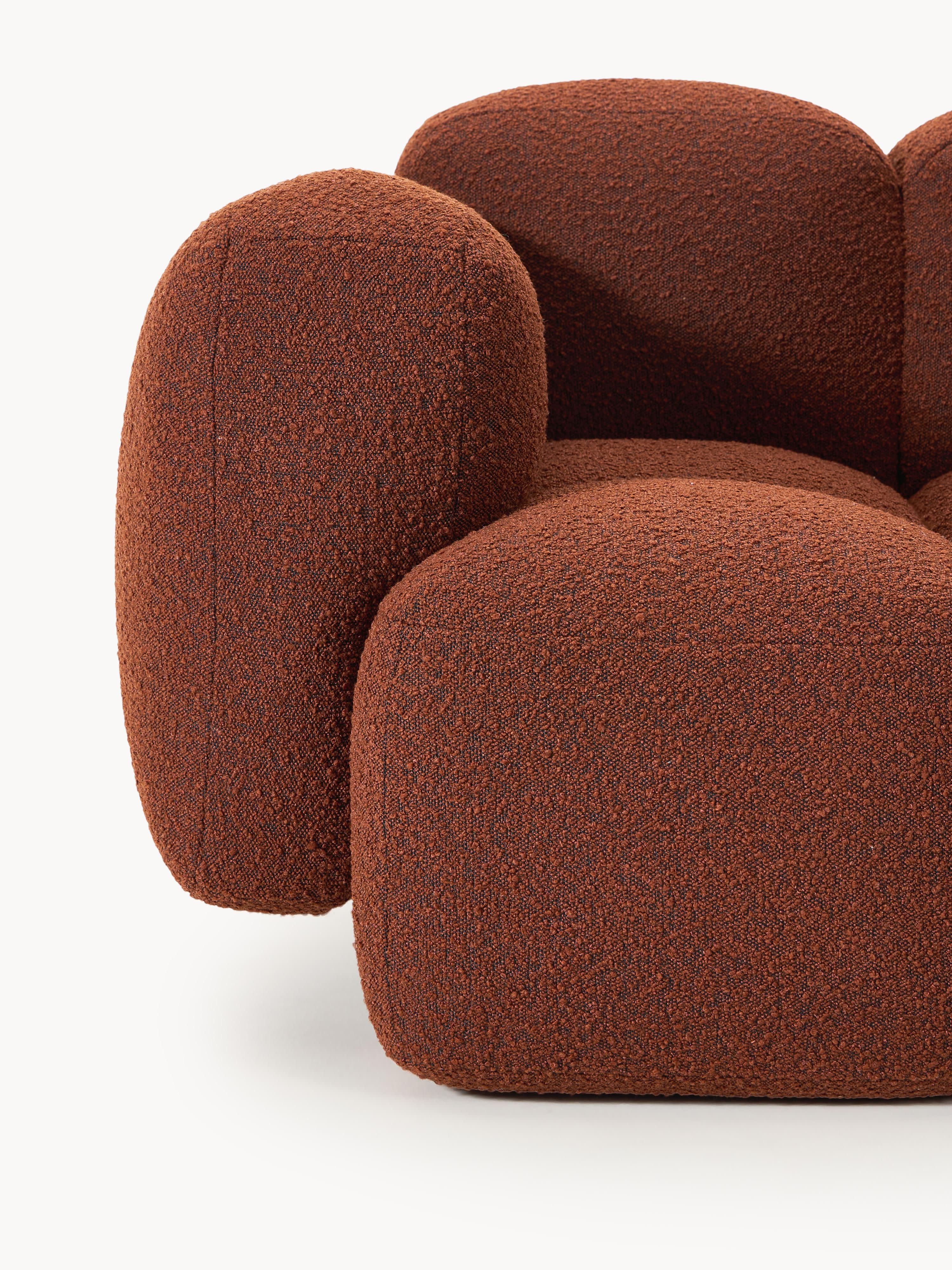 Loungesessel Tayla aus Bouclé