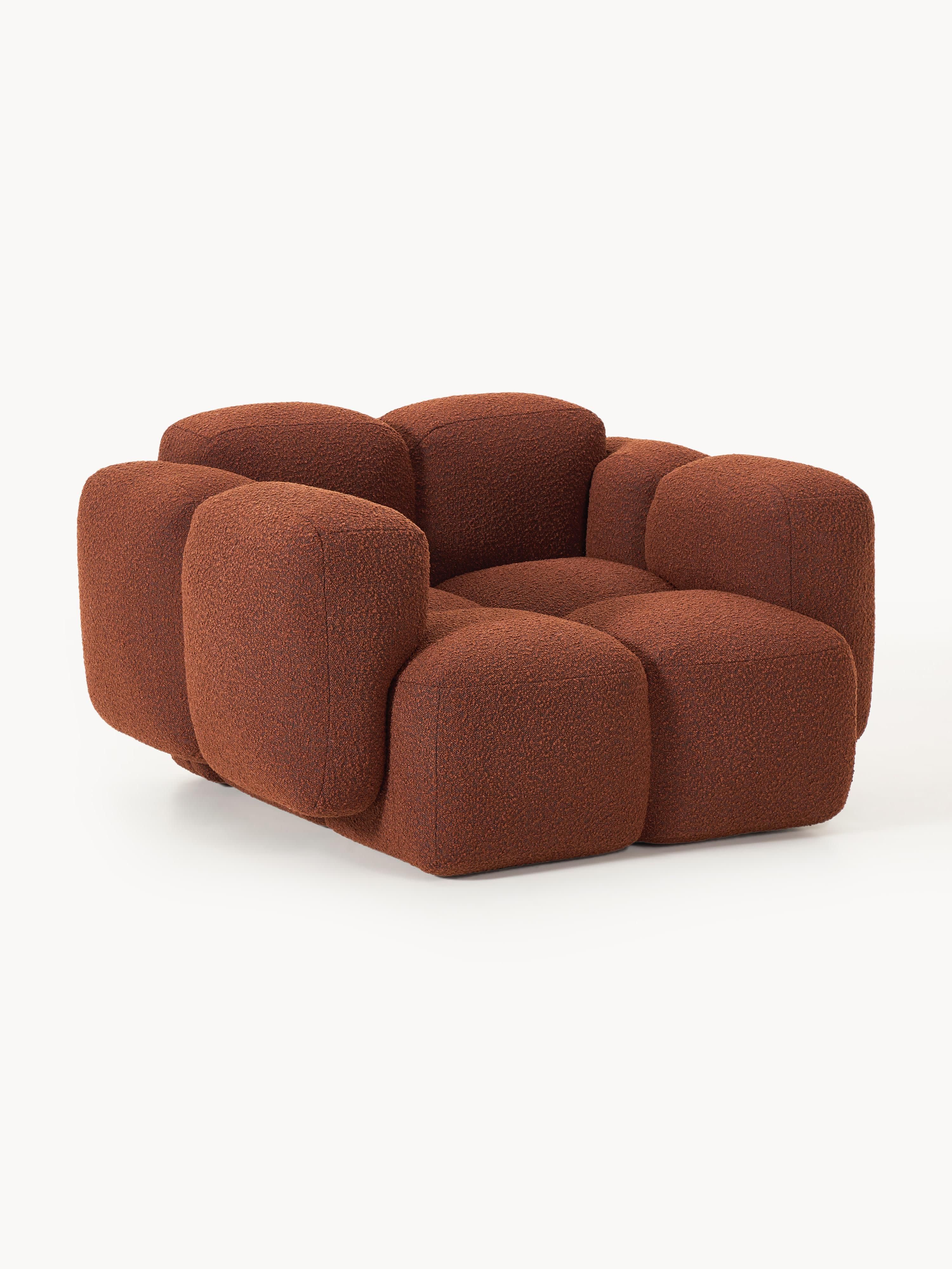 Galeriebild 1 - Loungesessel Tayla aus Bouclé