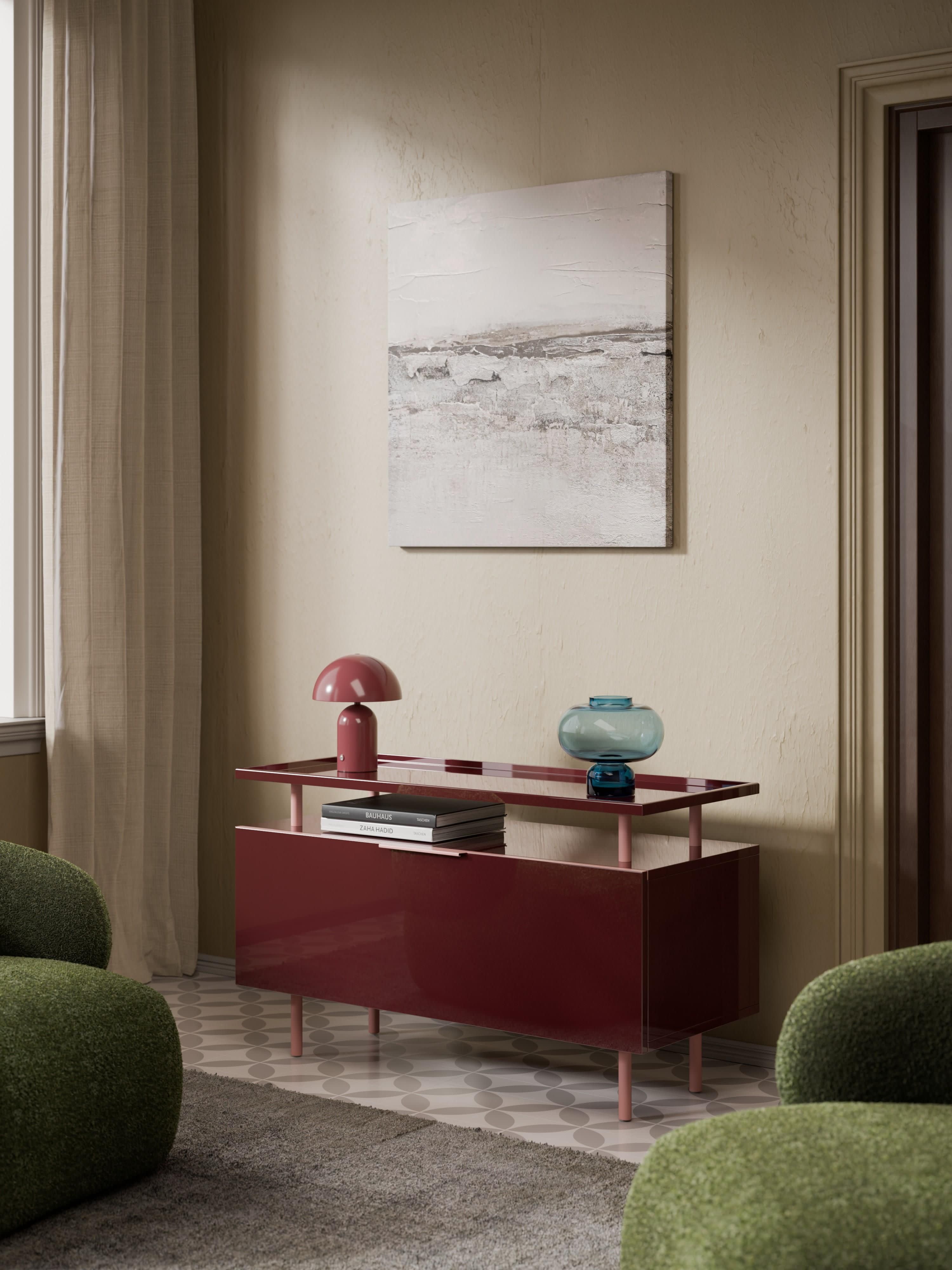 Hochglanz-Sideboard Lennie