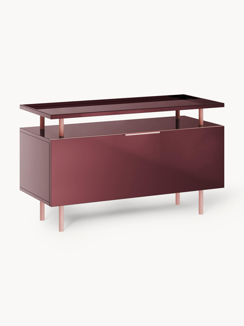 Galeriebild 1 - Hochglanz-Sideboard Lennie