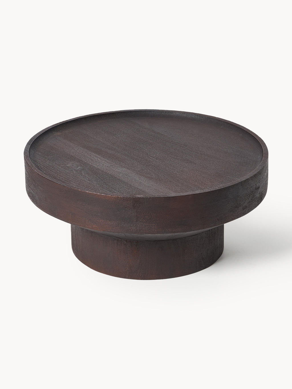 Runder Couchtisch Benno aus Mangoholz