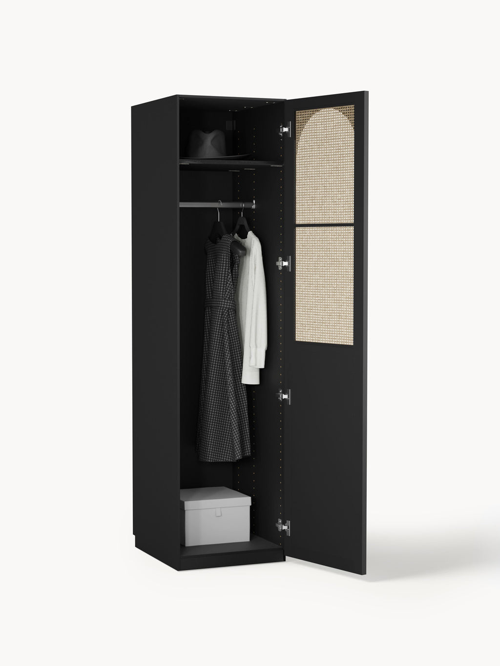 Modularer Drehtürenschrank Jeanne, 50 cm Breite, in verschiedenen Größen