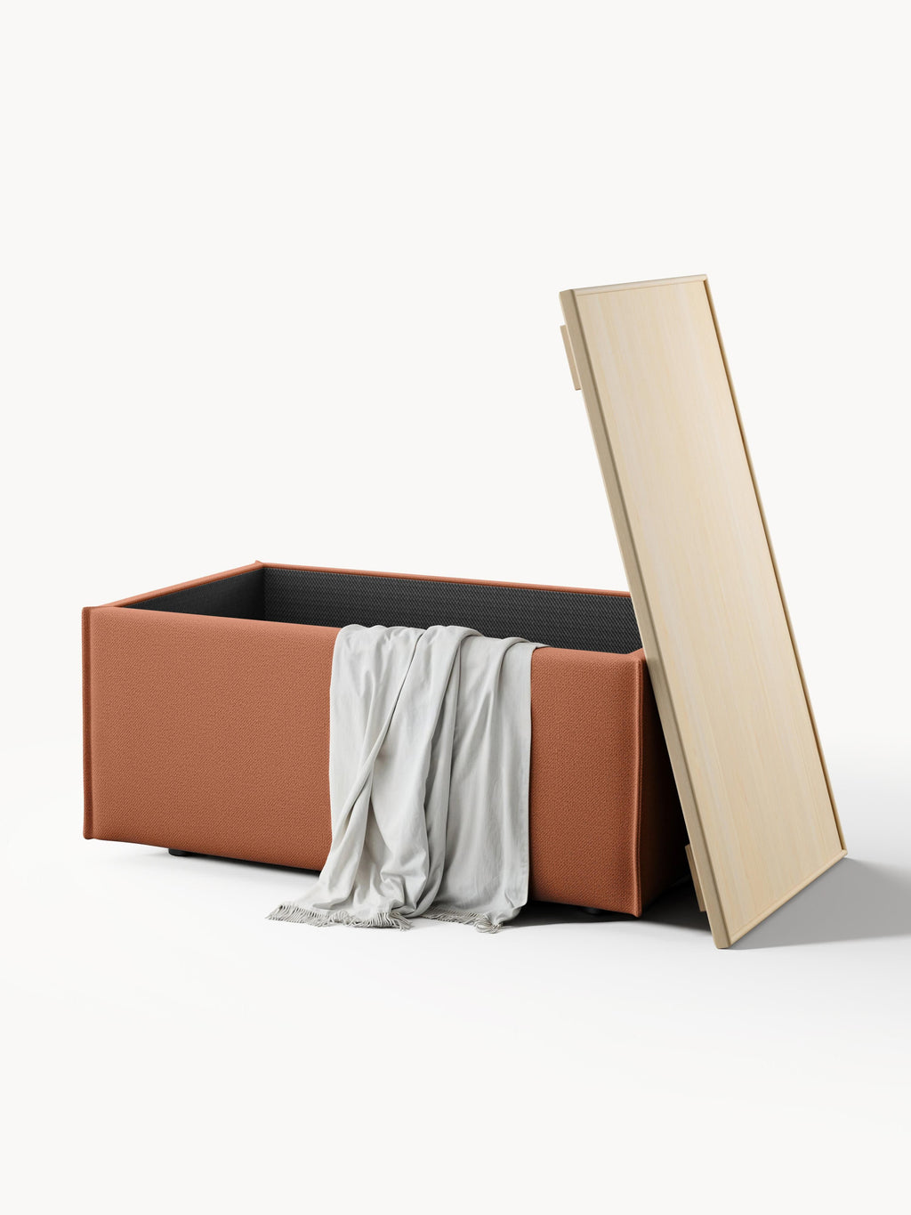 Sofa-Hocker Lennon mit Stauraum