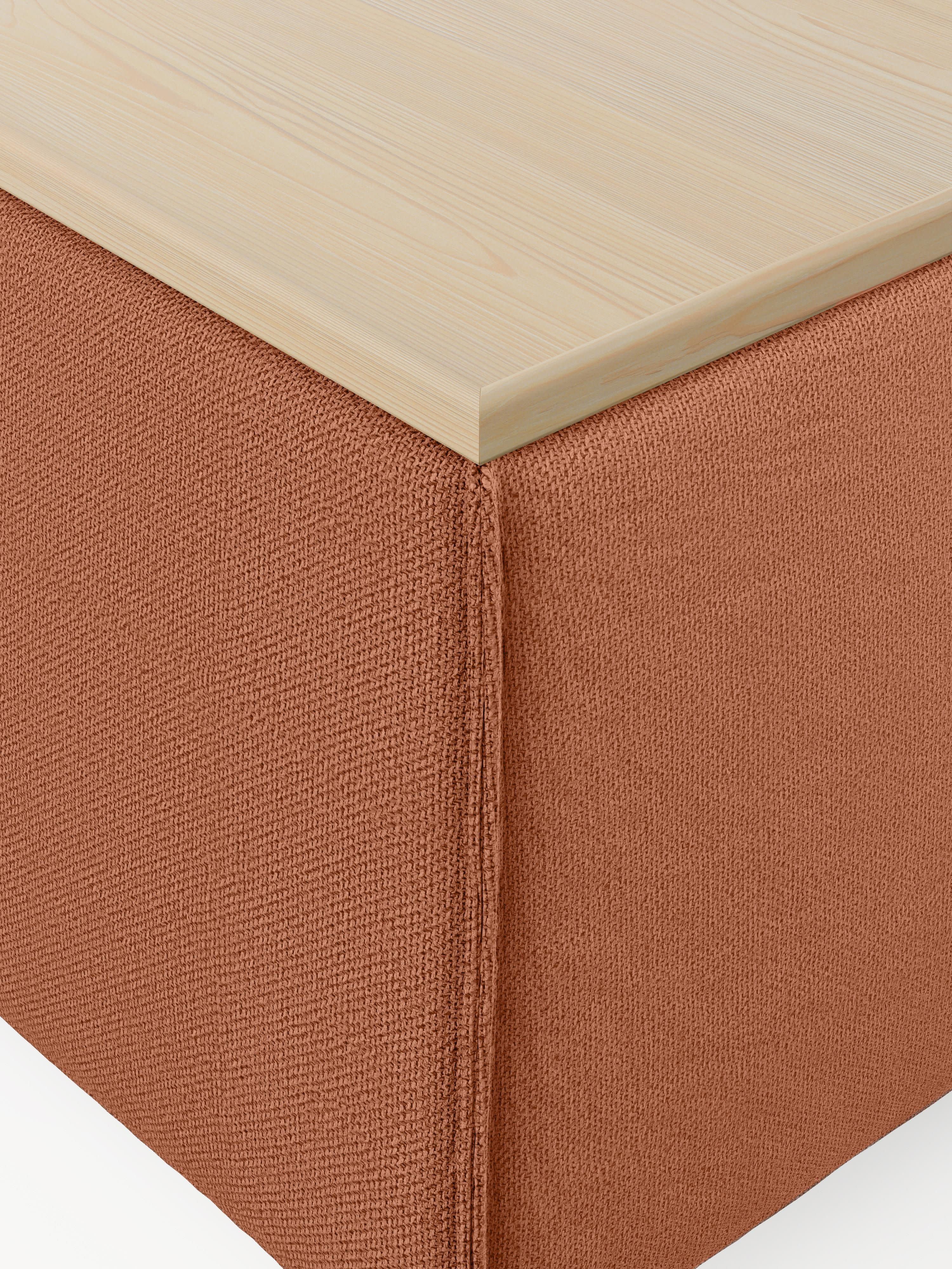 Sofa-Hocker Lennon mit Stauraum