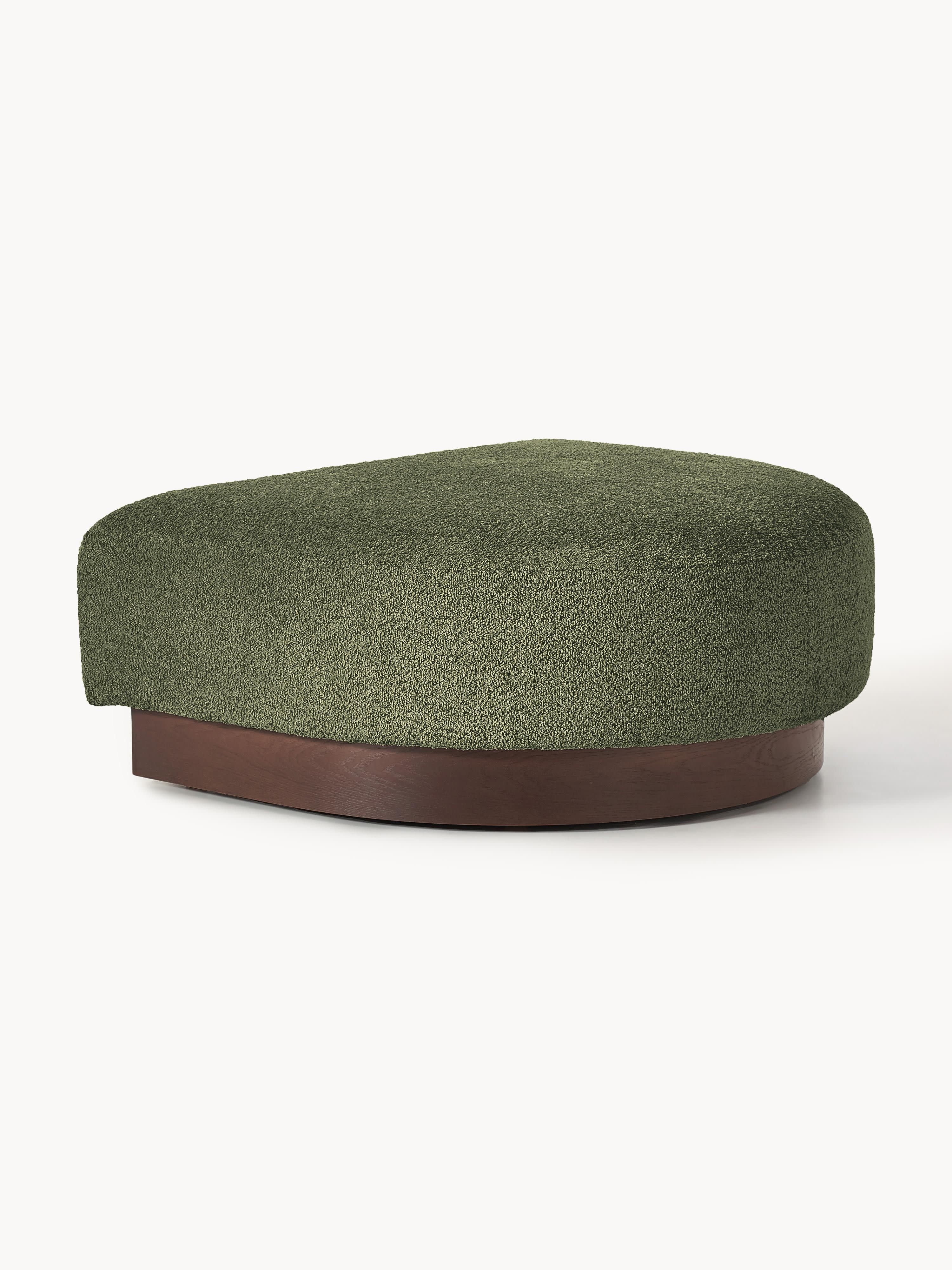 Galeriebild 1 - Sofa-Hocker Natalie aus Teddy-Bouclé