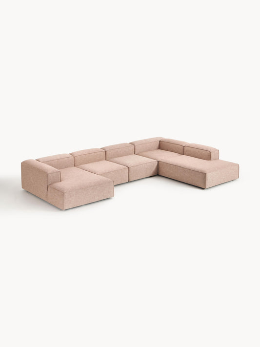 Galeriebild 1 - Modulares XL Sofa Lennon aus Leinen-Mix