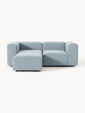 Galeriebild 1 - Modulares Bouclé-Sofa Lena (3-Sitzer) mit Hocker (links/rechts)