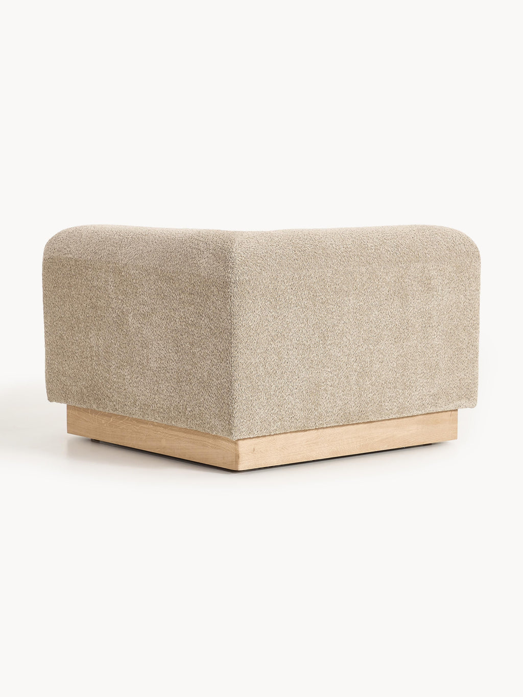 Eckmodul Natalie aus Teddy-Bouclé