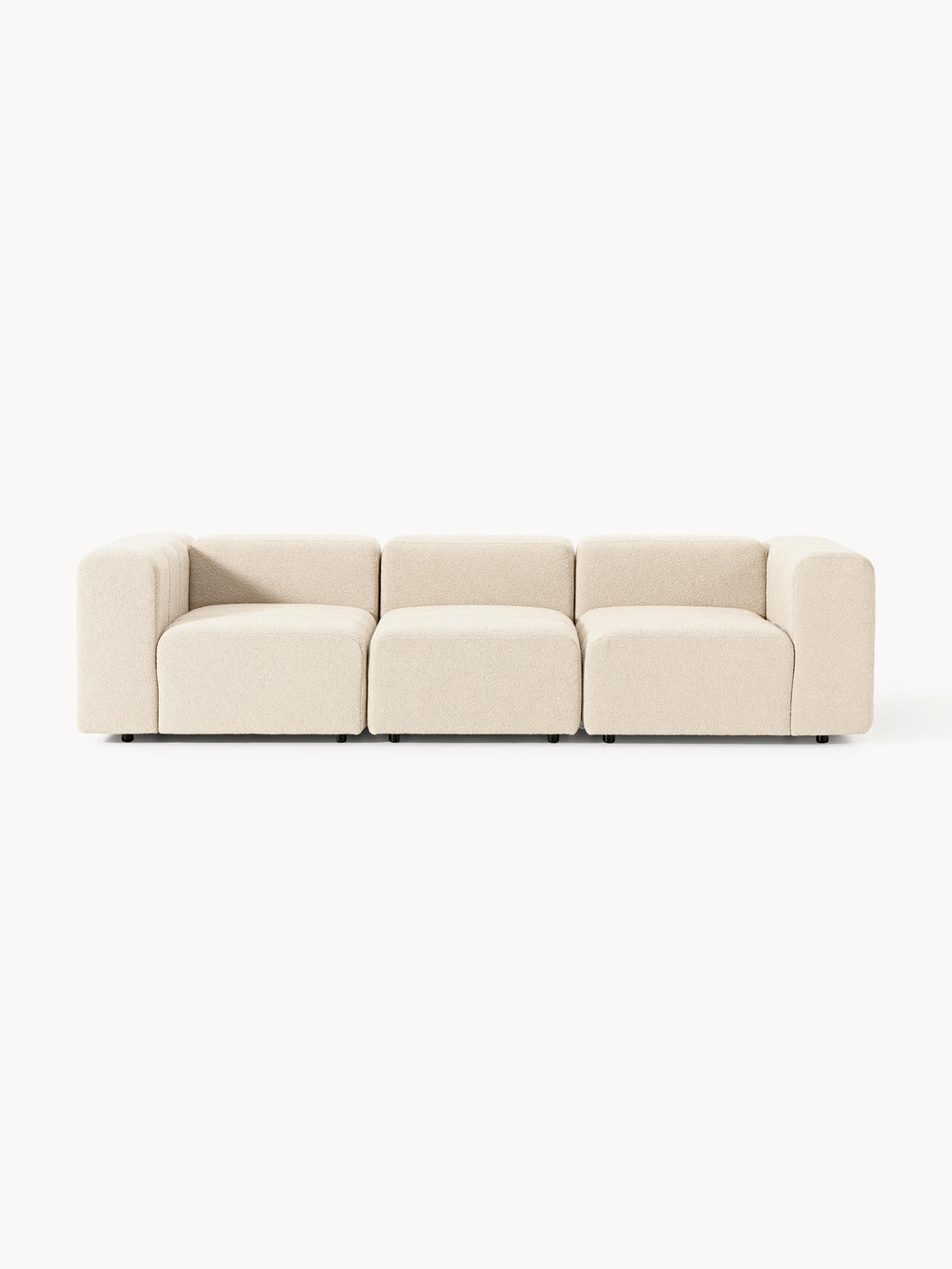 Galeriebild 1 - Modulares Bouclé-Sofa Lena (4-Sitzer)
