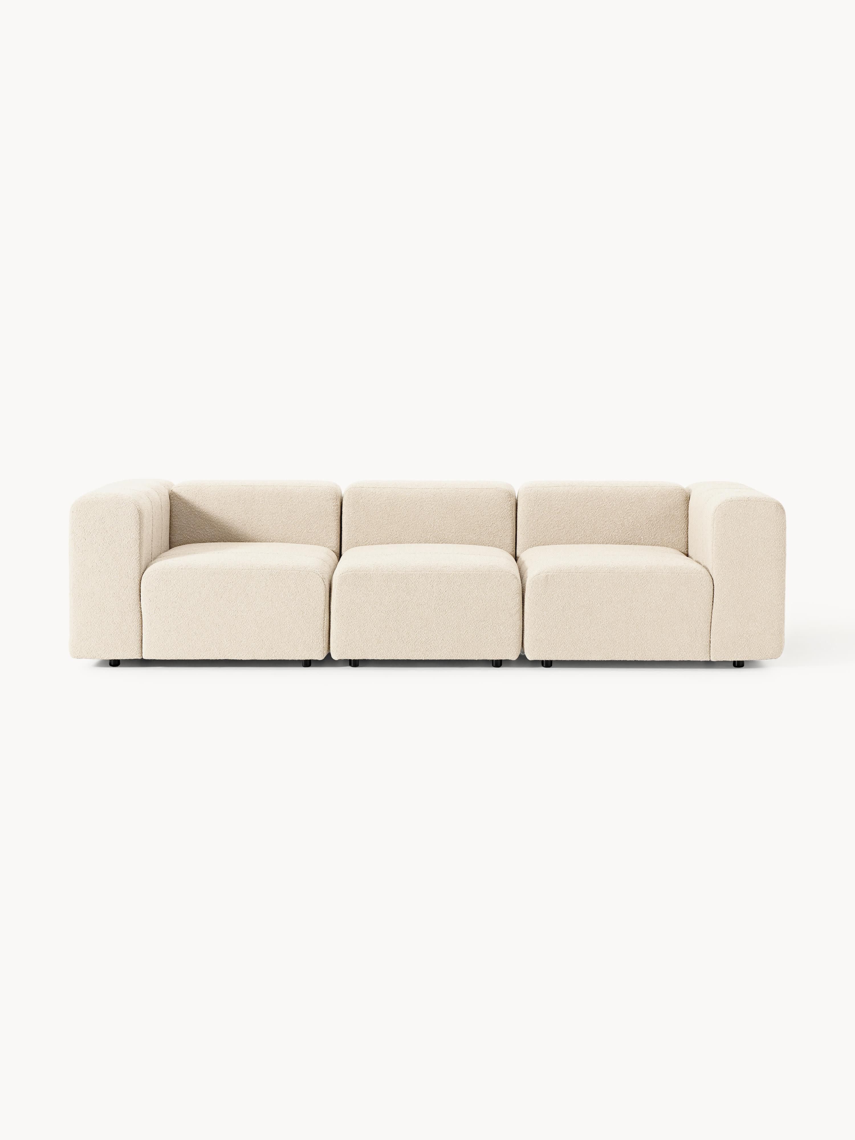 Galeriebild 1 - Modulares Bouclé-Sofa Lena (4-Sitzer)