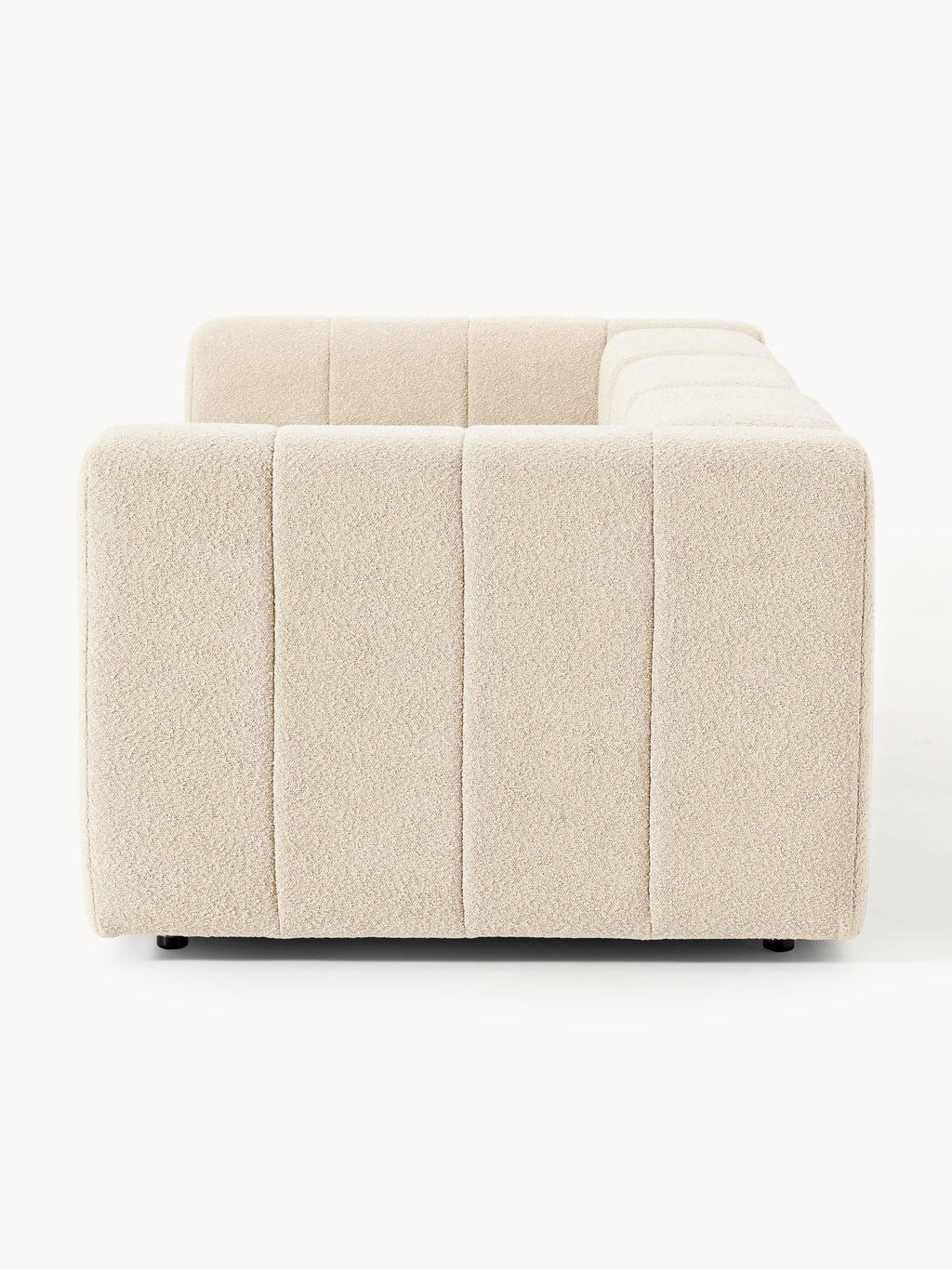 Modulares Bouclé-Sofa Lena (4-Sitzer)