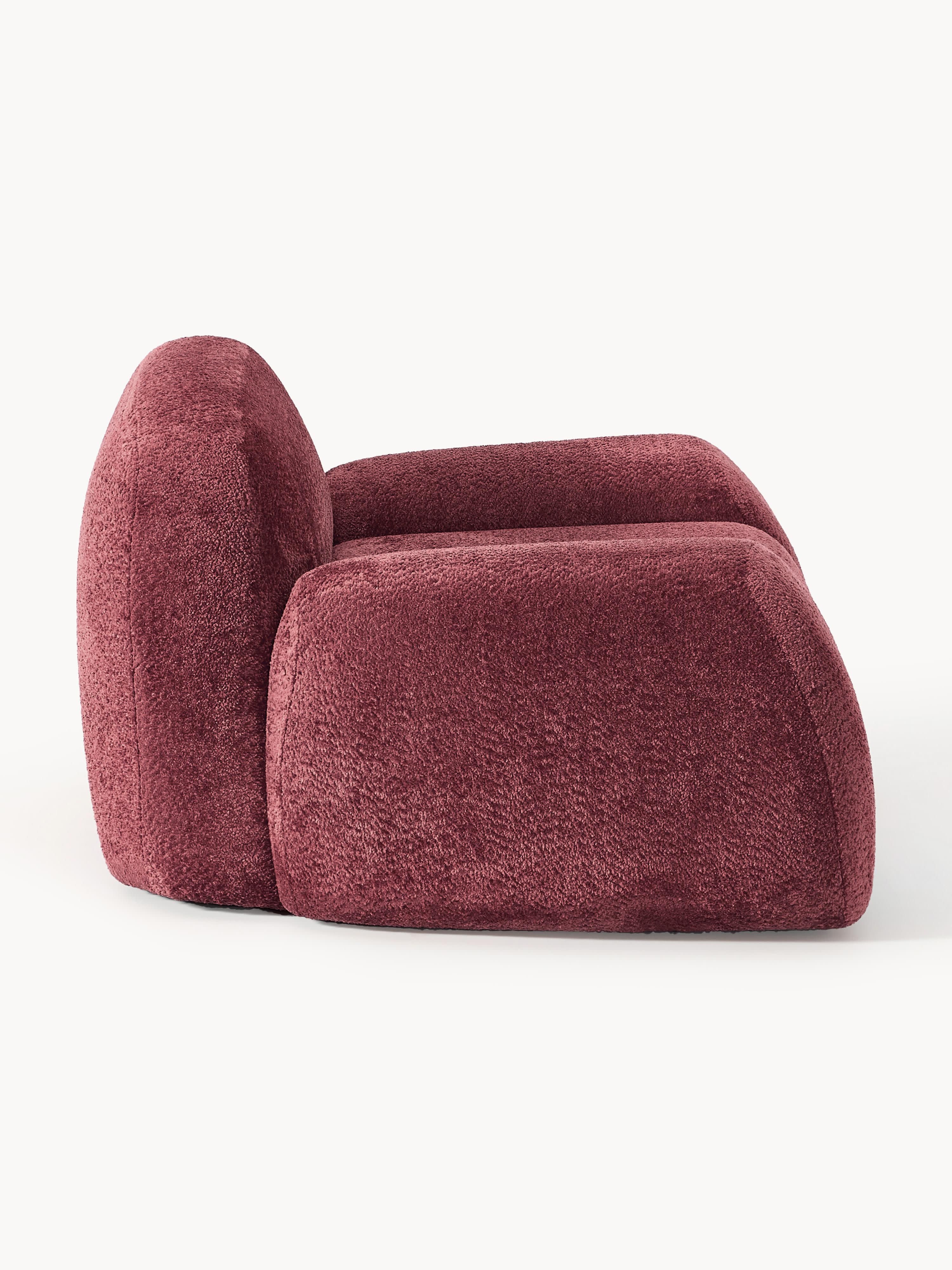 Loungesessel Wolke aus Teddy-Bouclé