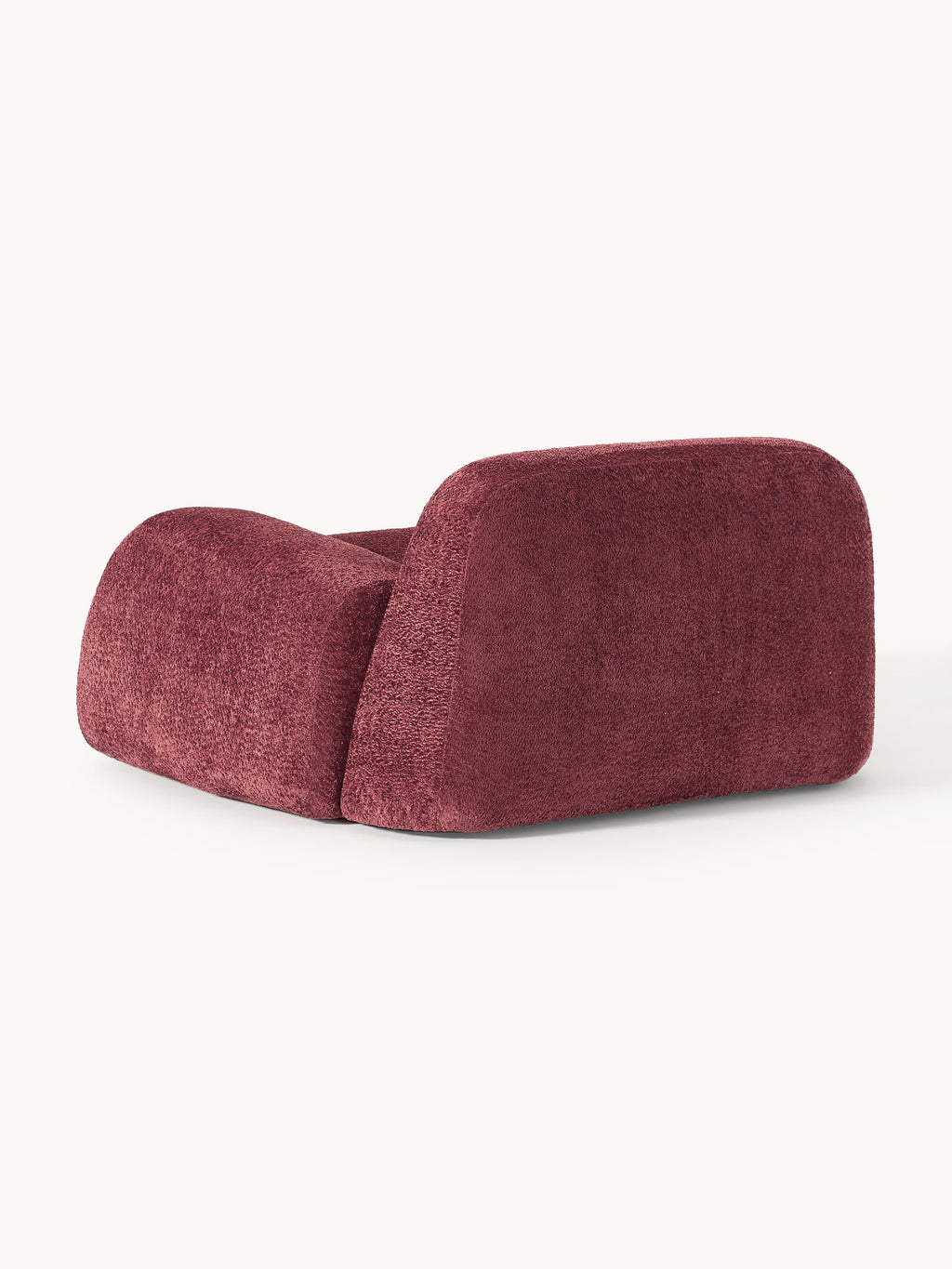 Loungesessel Wolke aus Teddy-Bouclé
