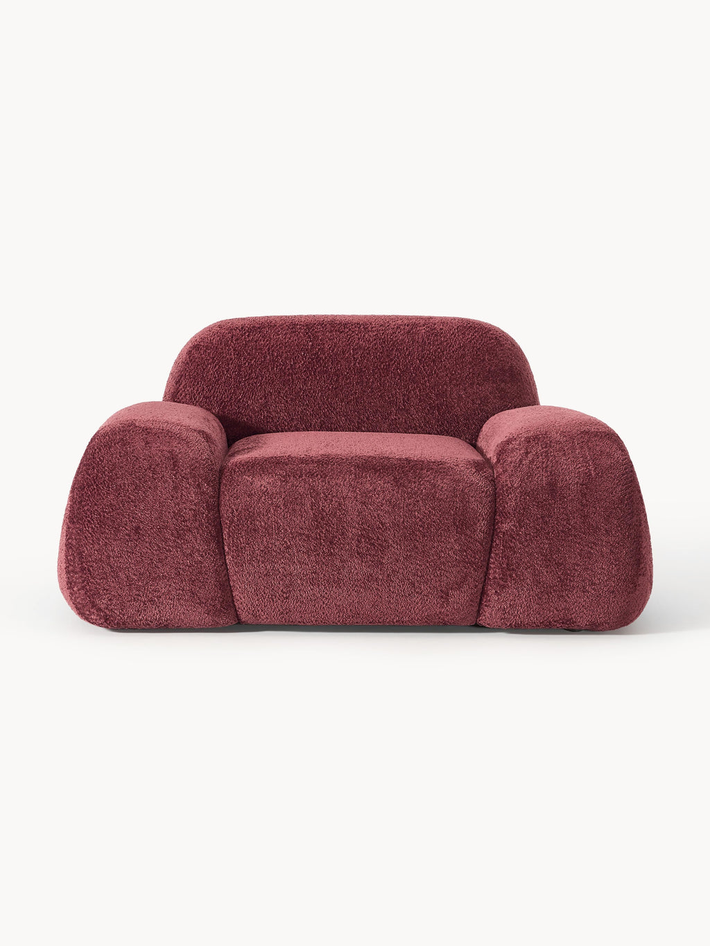 Loungesessel Wolke aus Teddy-Bouclé
